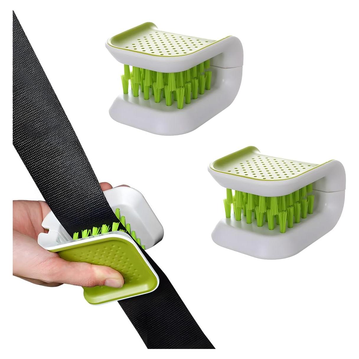 Cepillo de Limpieza Doble Cara KVAEY para Cinturón de Seguridad