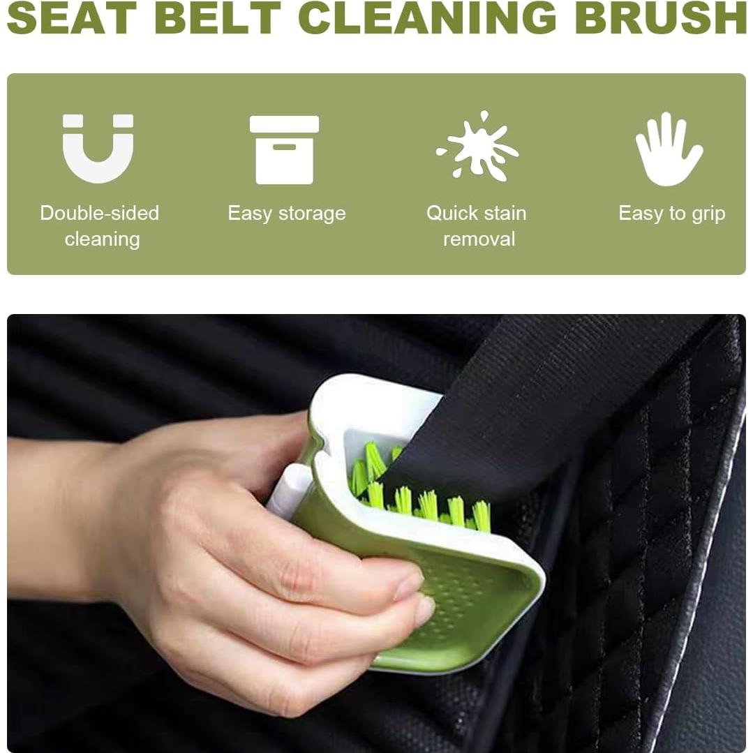 Cepillo de Limpieza Doble Cara KVAEY para Cinturón de Seguridad