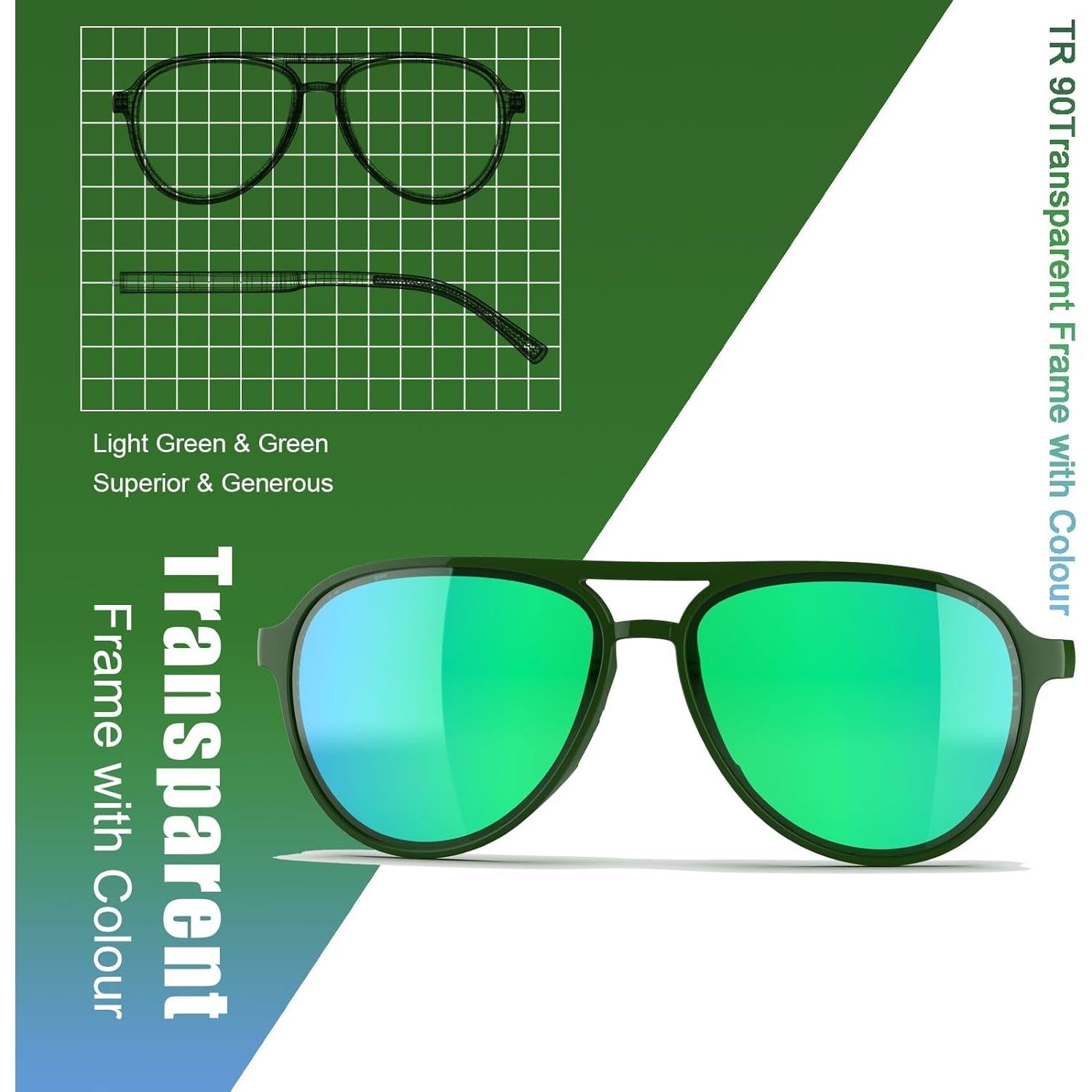 Gafas de sol vintage retro TAC polarizadas Lasiyanor UV400