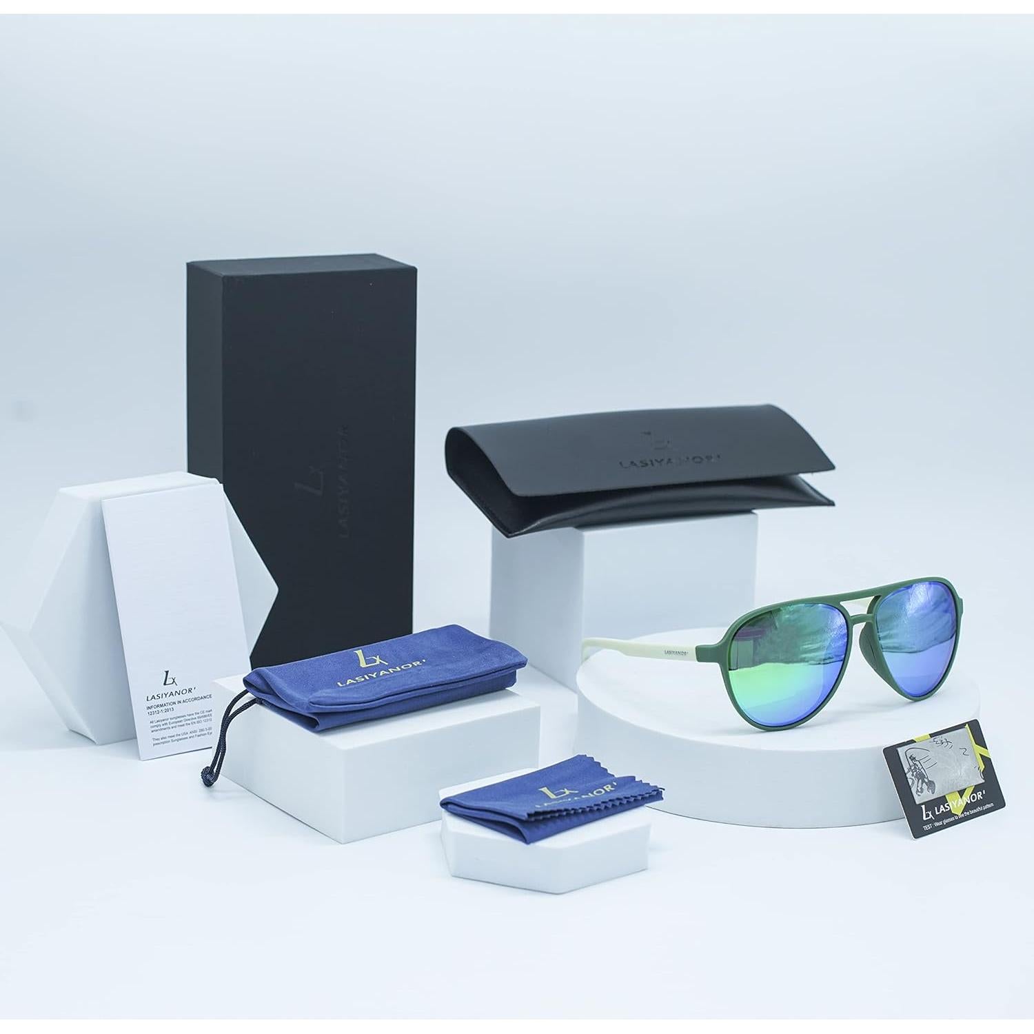 Gafas de sol vintage retro TAC polarizadas Lasiyanor UV400