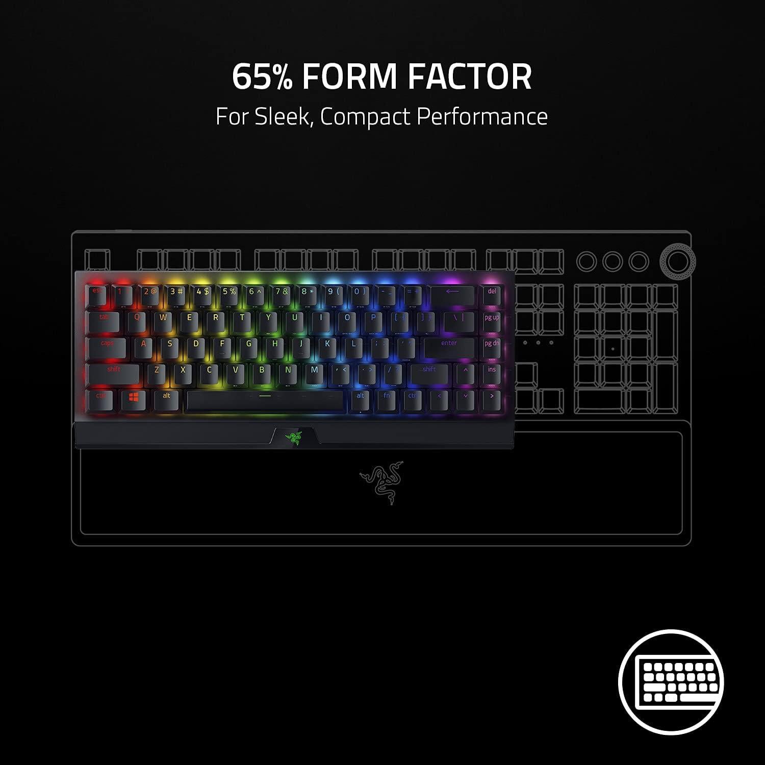 Teclado Mecánico Razer BlackWidow V3 Mini Inalámbrico 65%