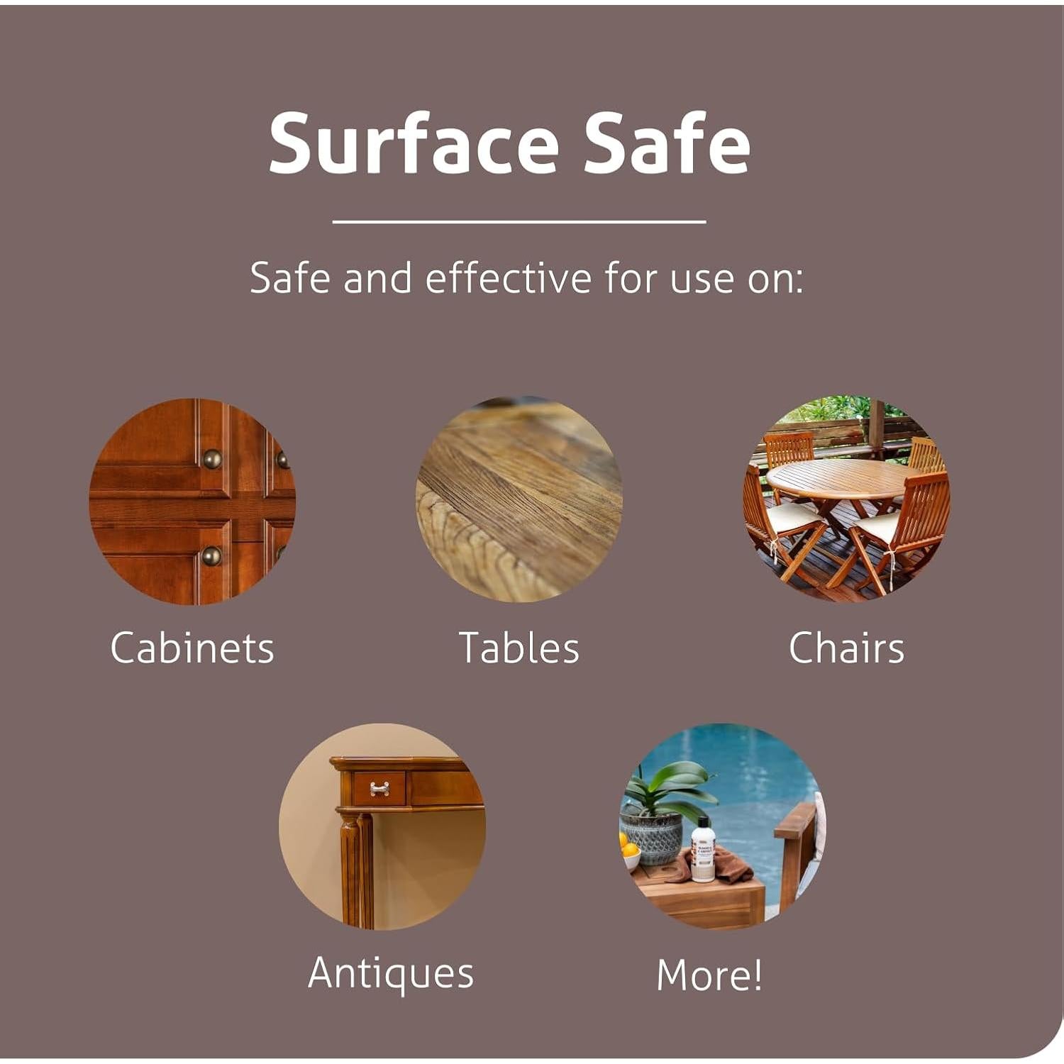 Pulidor de Madera 16 oz. con Microfibra - Aroma Almendra