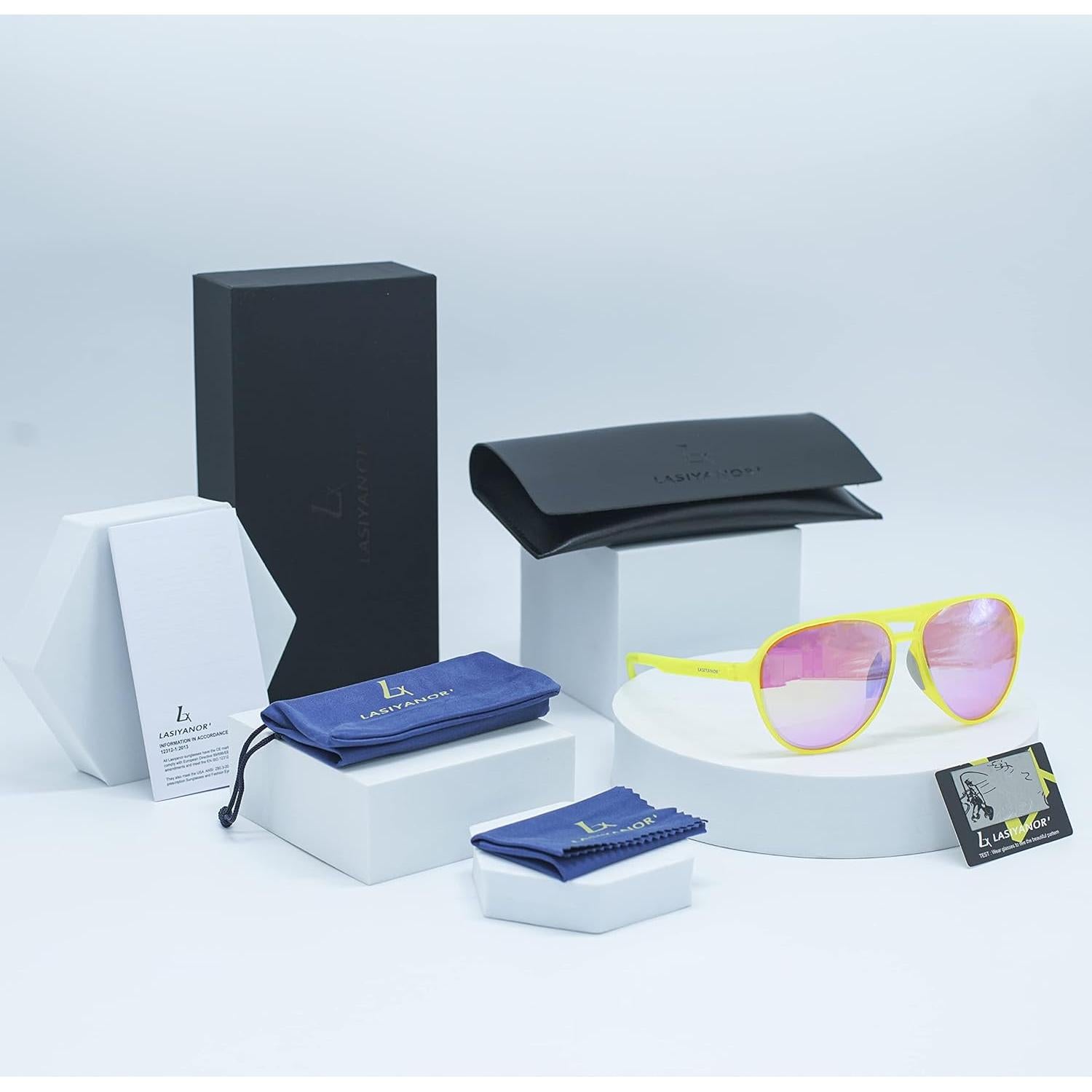 Gafas de Sol Vintage Retro TAC Polarizadas UV400 Lasiyanor