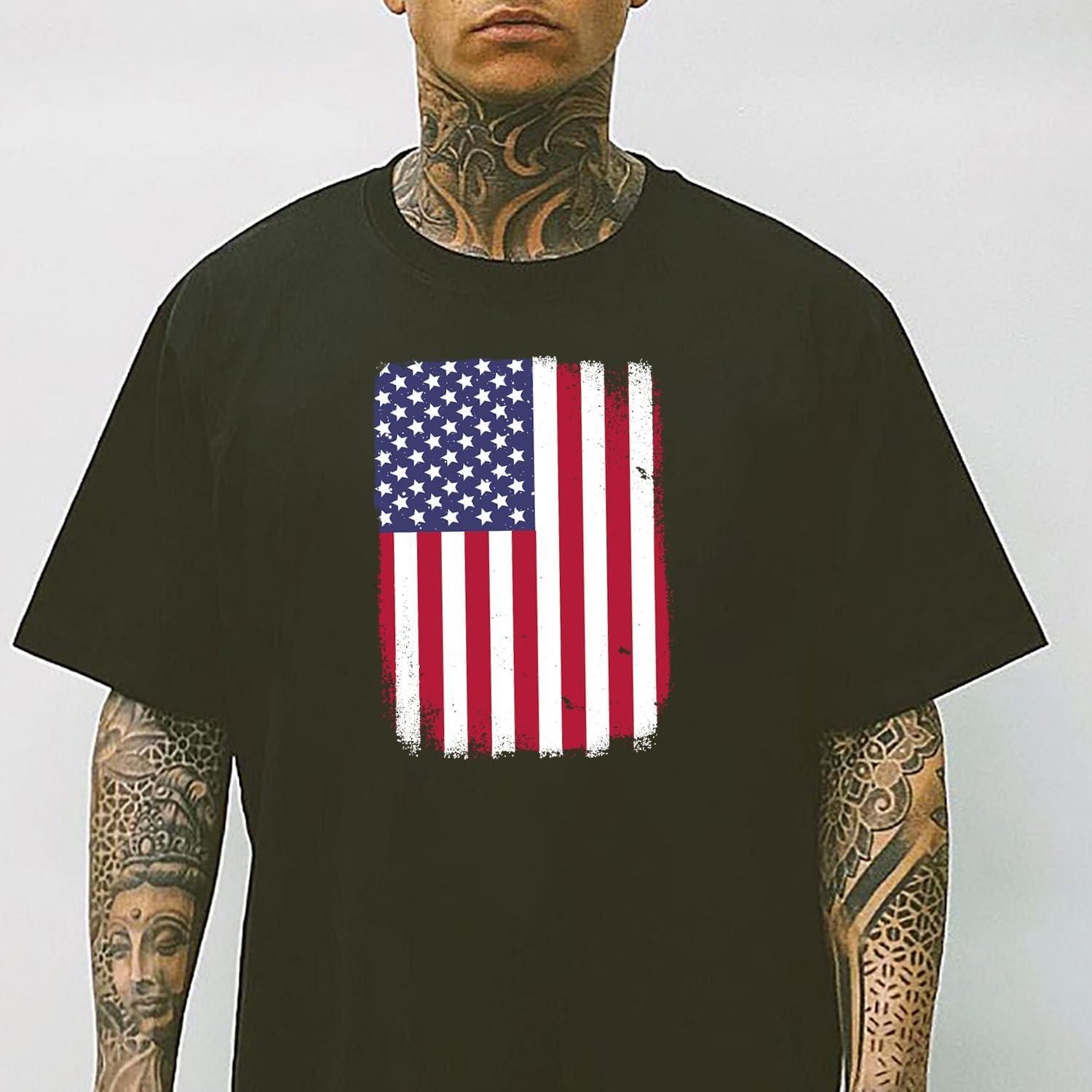 Calcomanías de Transferencia de Calor FUKIDOG 4 de Julio 3 Hojas