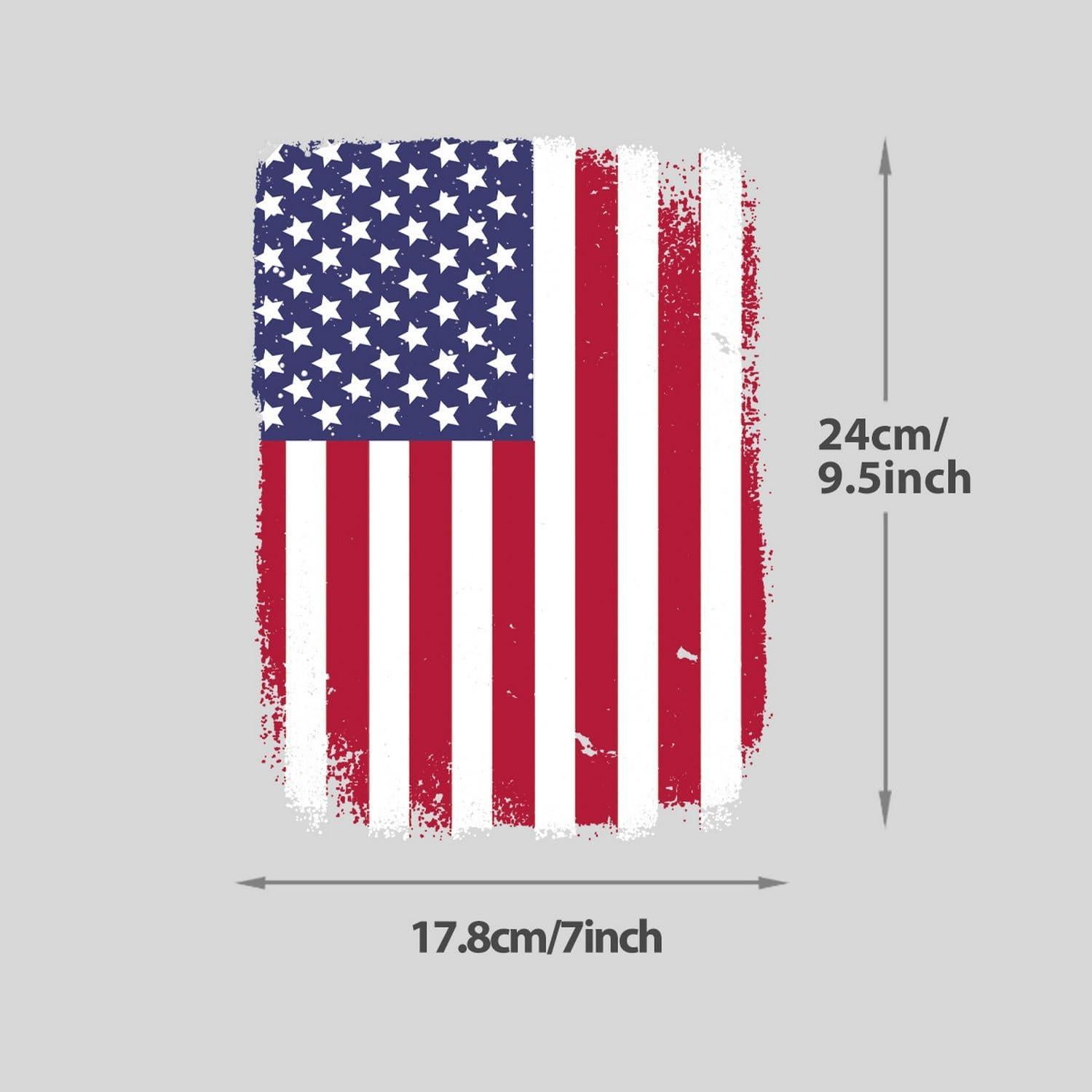 Calcomanías de Transferencia de Calor FUKIDOG 4 de Julio 3 Hojas