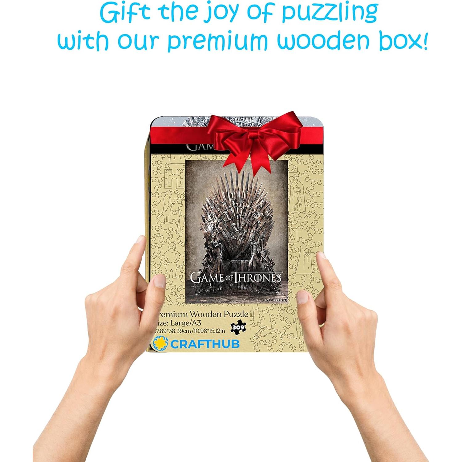 Rompecabezas de Madera Game of Thrones A3 309 Piezas