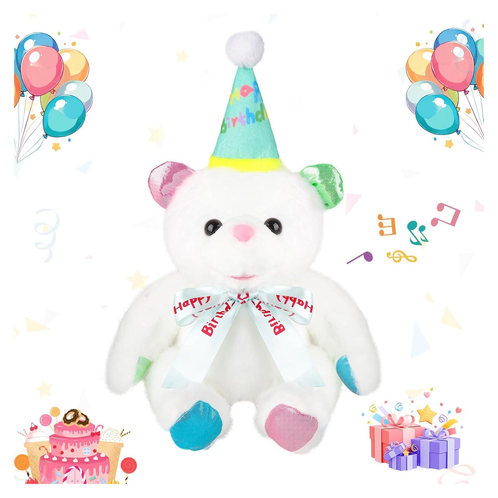 Oso de Peluche Musical Humor Ted 30 cm Azul Interactivo