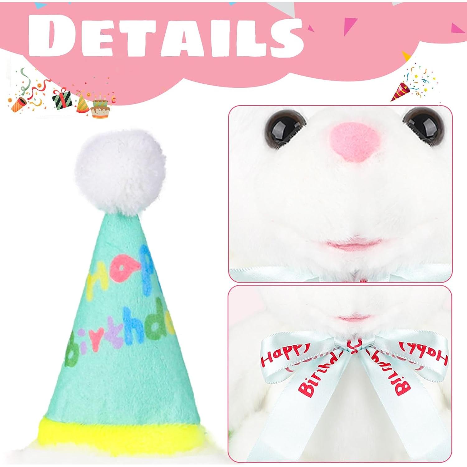 Oso de Peluche Musical Humor Ted 30 cm Azul Interactivo