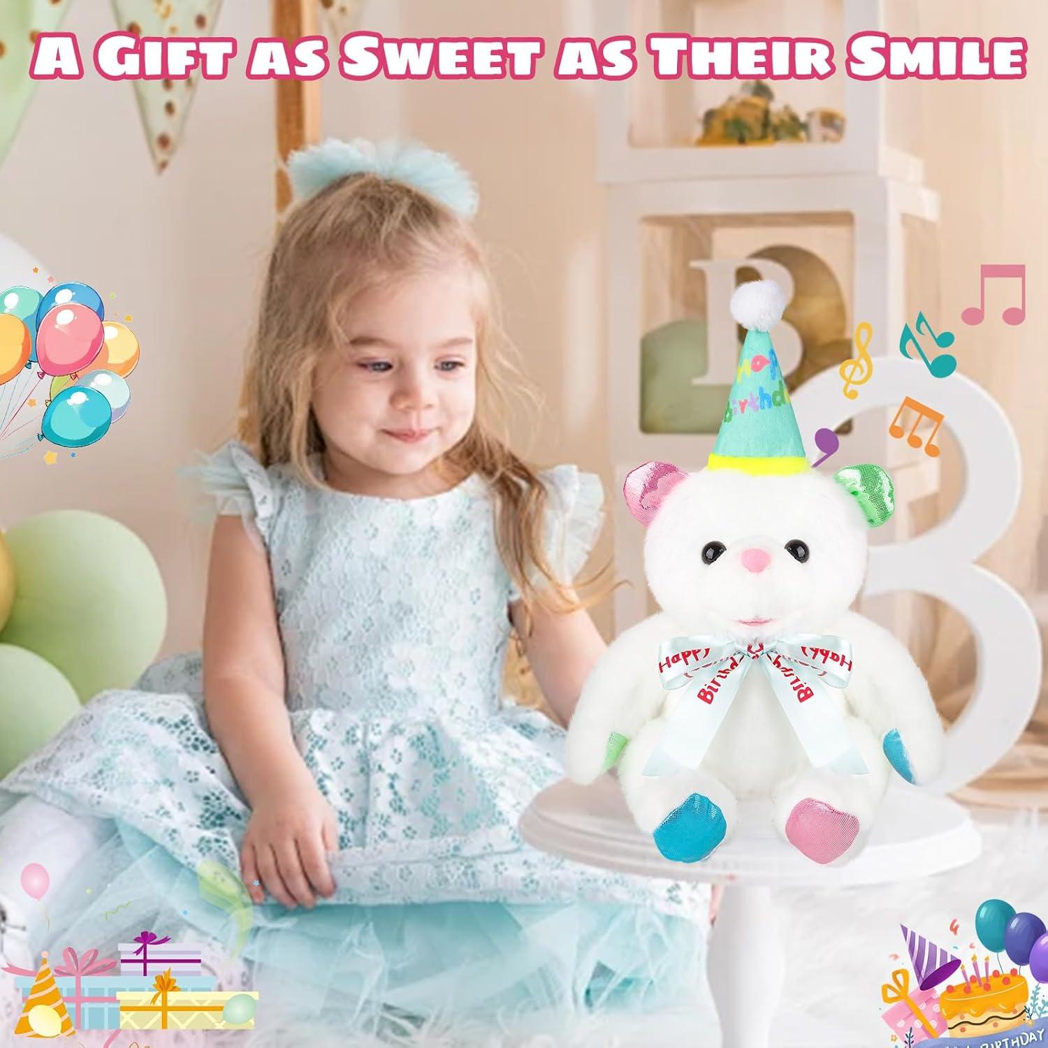 Oso de Peluche Musical Humor Ted 30 cm Azul Interactivo