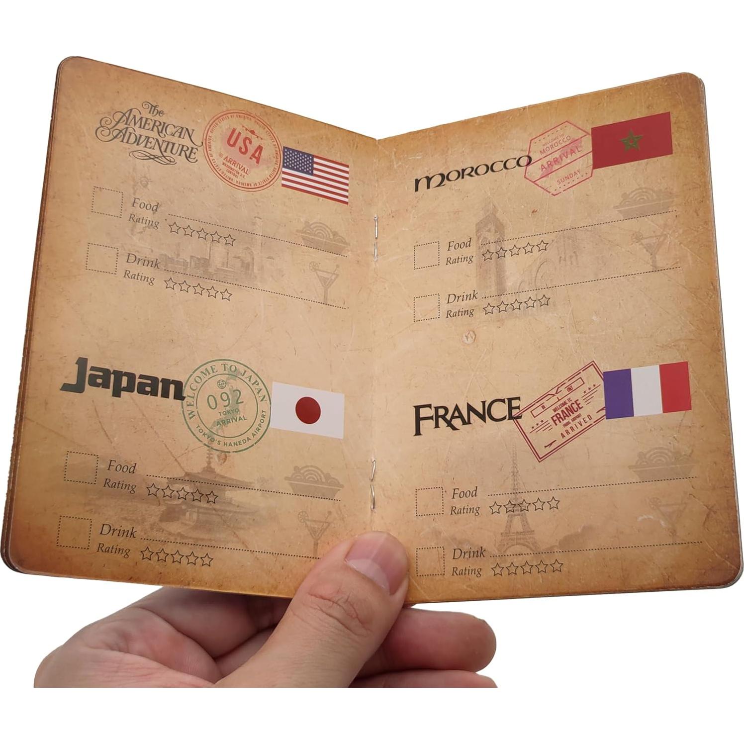 Portafolios de Pasaporte Epcot ASVP Negro Unisex 13x9 cm