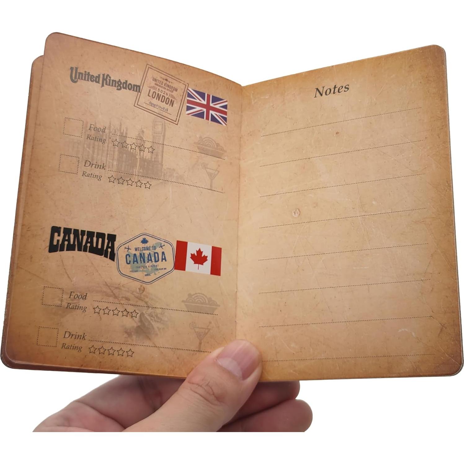 Portafolios de Pasaporte Epcot ASVP Negro Unisex 13x9 cm