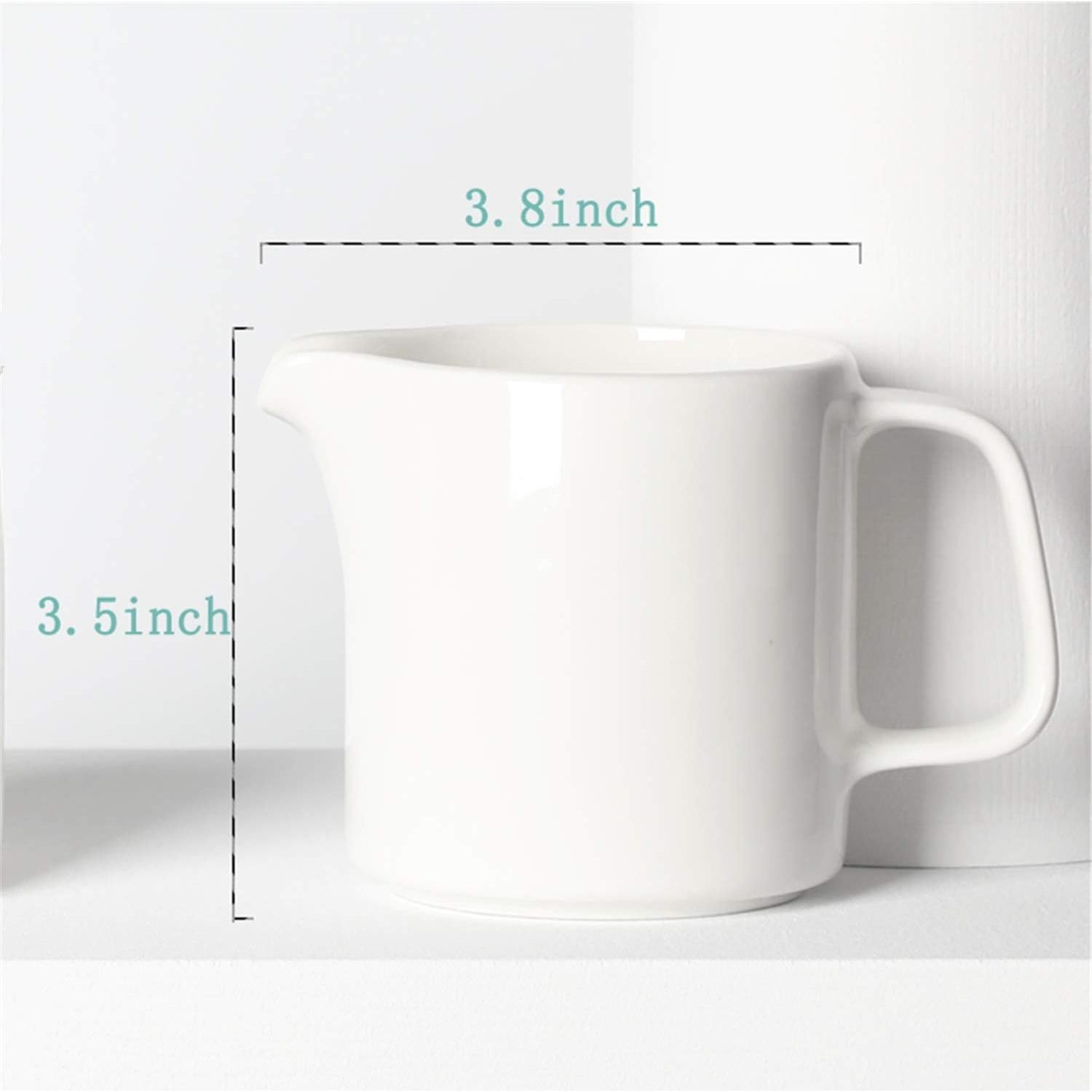 Jarra de Porcelana para Crema ONTUBE 10 oz (283.5 ml)