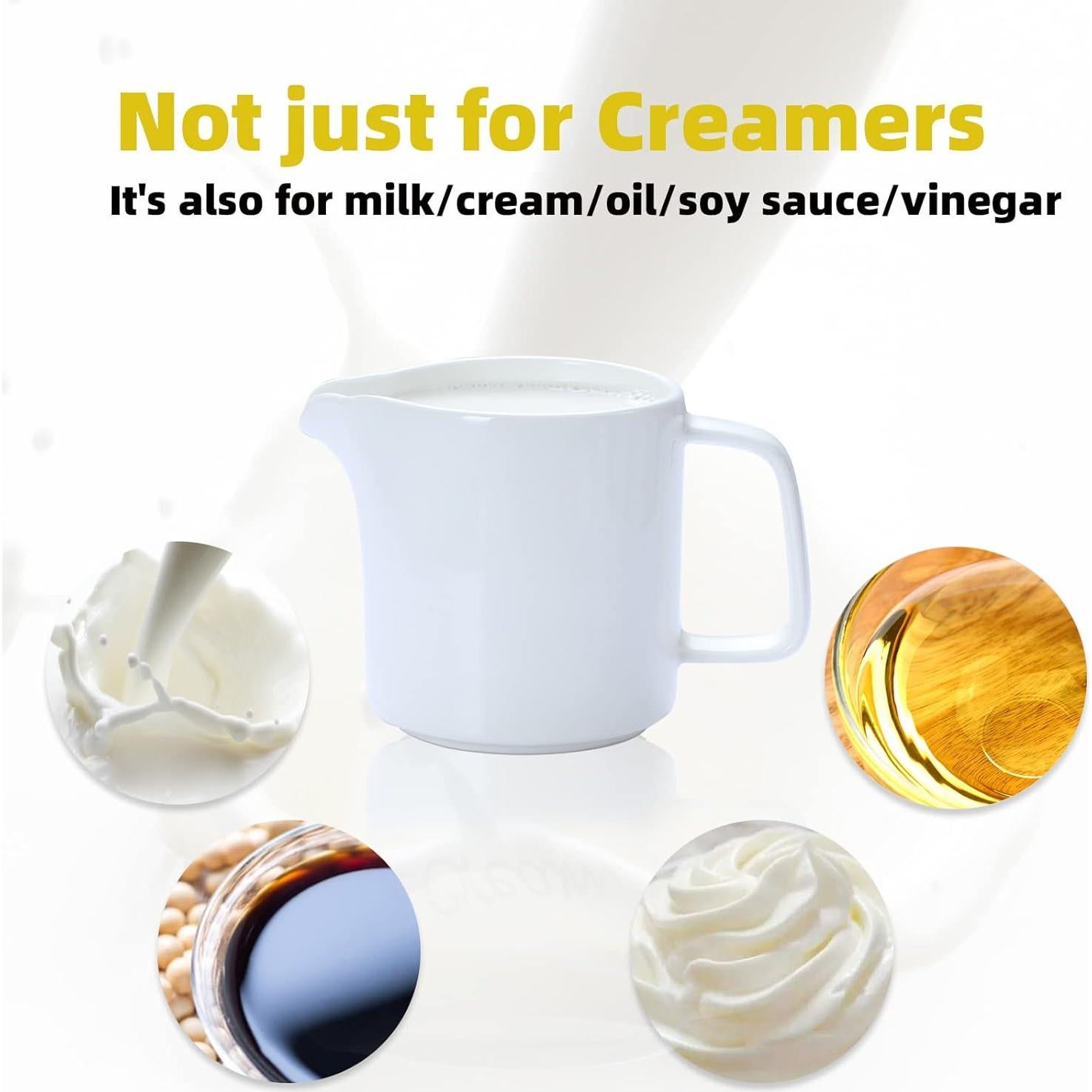 Jarra de Porcelana para Crema ONTUBE 10 oz (283.5 ml)