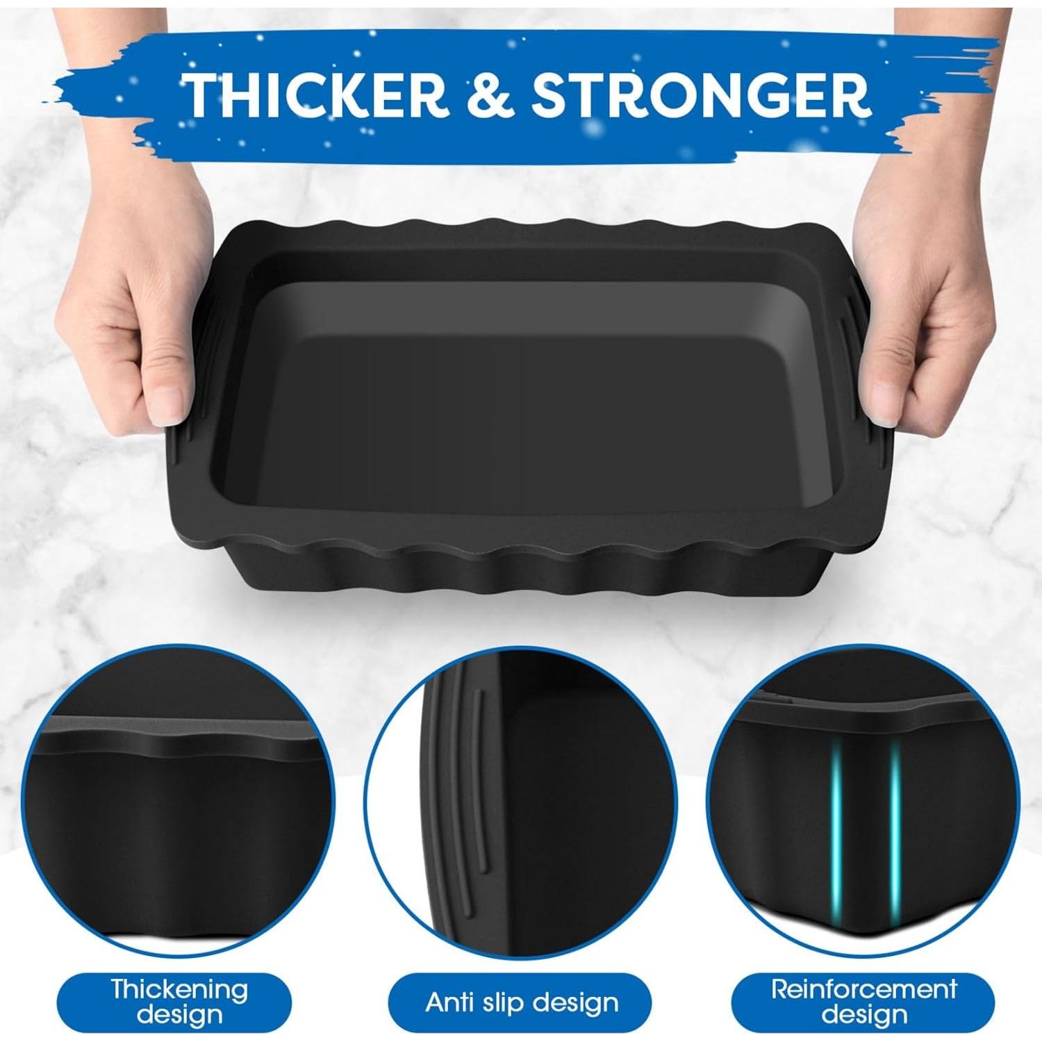 Moldes de Hielo Extra Grande Haldane 2PC 6LB Silicona