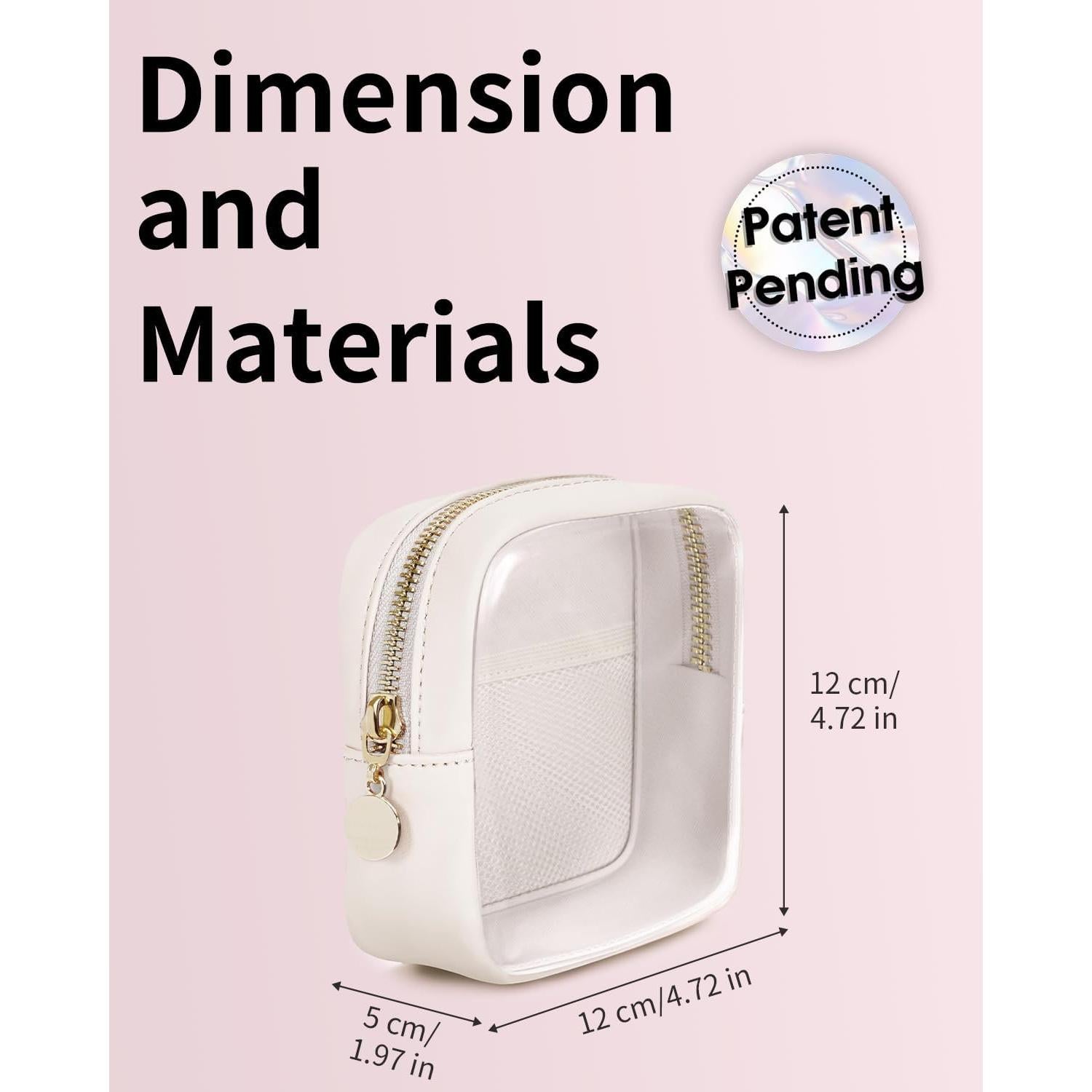 Bolsa de Maquillaje Transparente Wandering Nature Mini 15x4.8cm