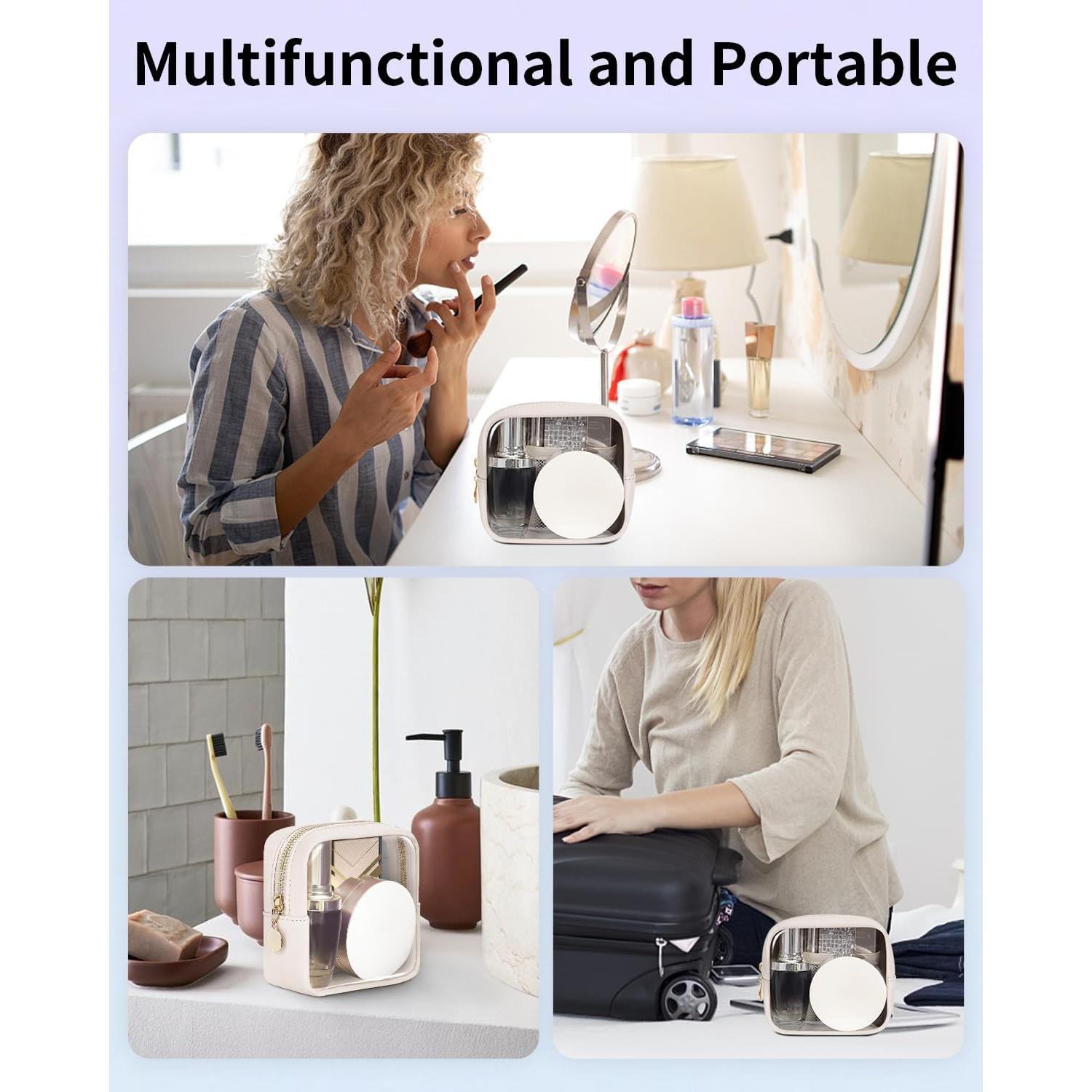 Bolsa de Maquillaje Transparente Wandering Nature Mini 15x4.8cm