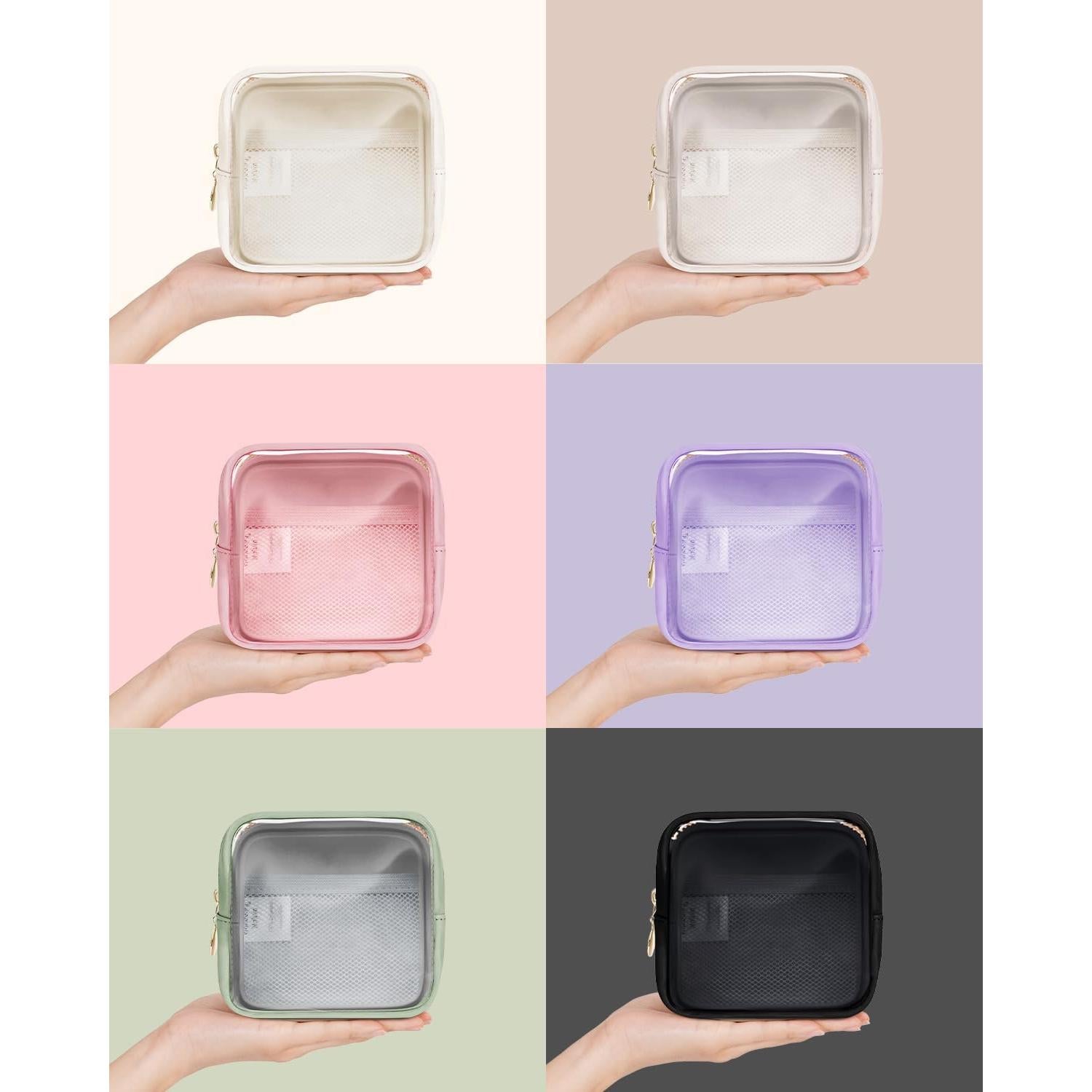 Bolsa de Maquillaje Transparente Wandering Nature Mini 15x4.8cm