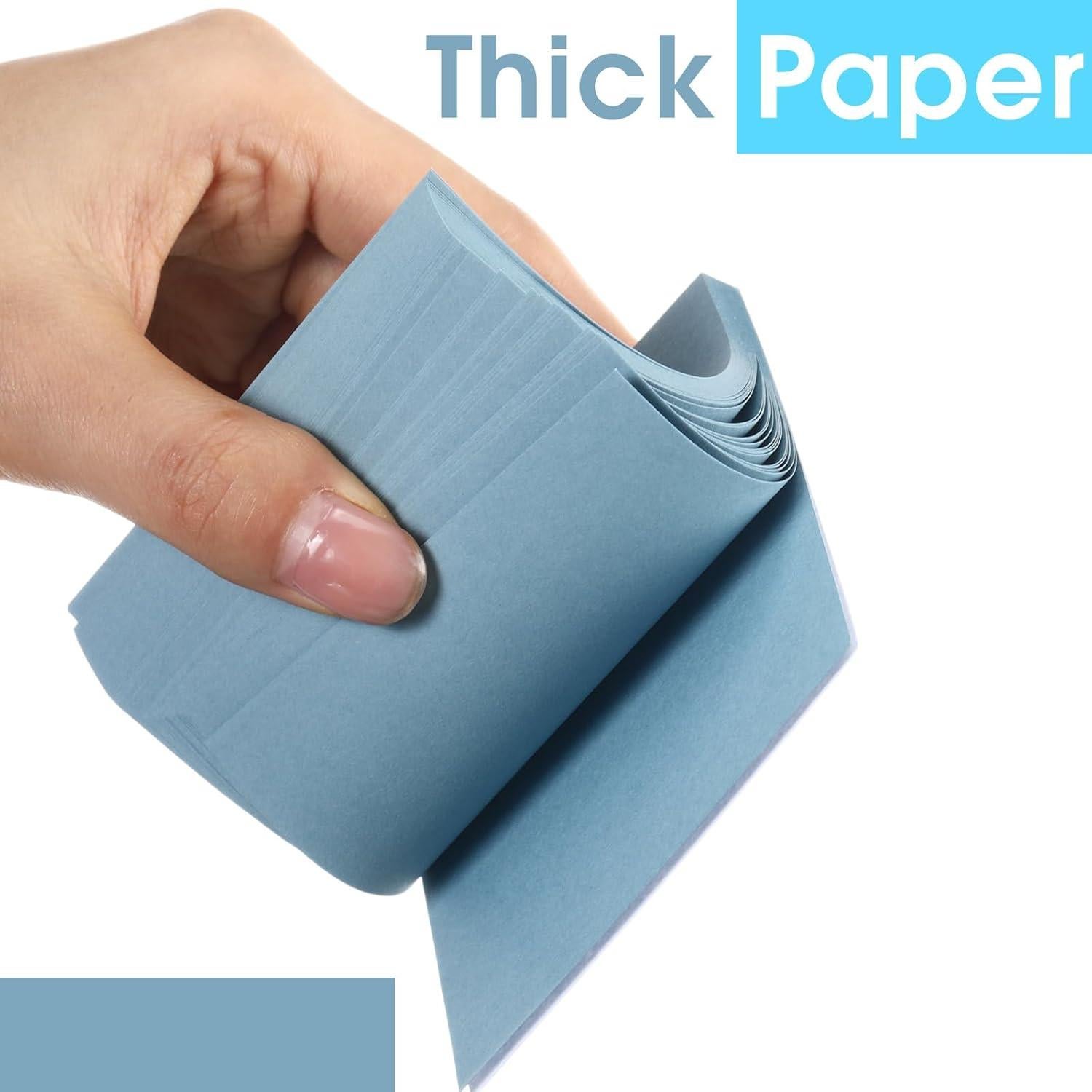 Notas Adhesivas Azules Thenshop 12 Pads 50 Hojas 7.62cm