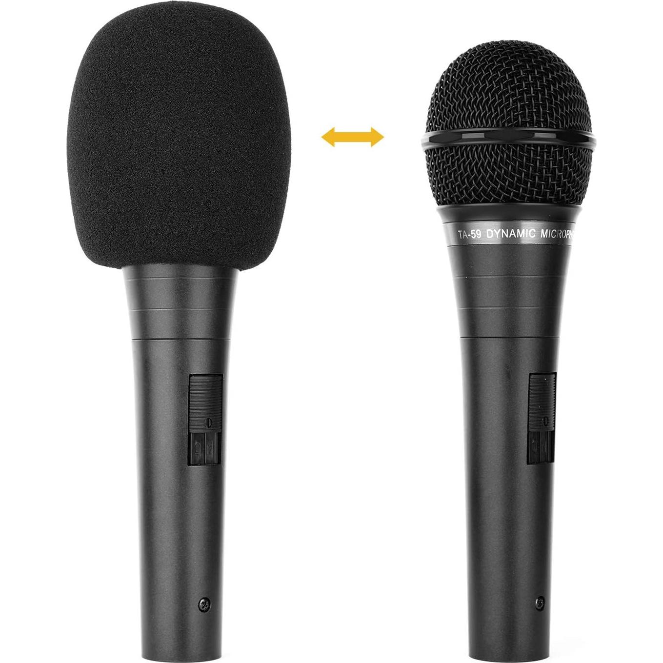 Cubiertas de Micrófono de Espuma ChromLives Paquete de 6