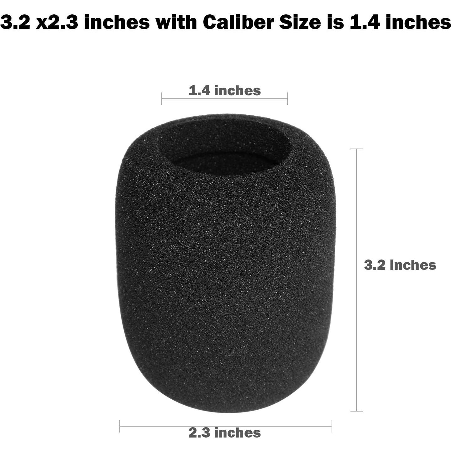 Cubiertas de Micrófono de Espuma ChromLives Paquete de 6