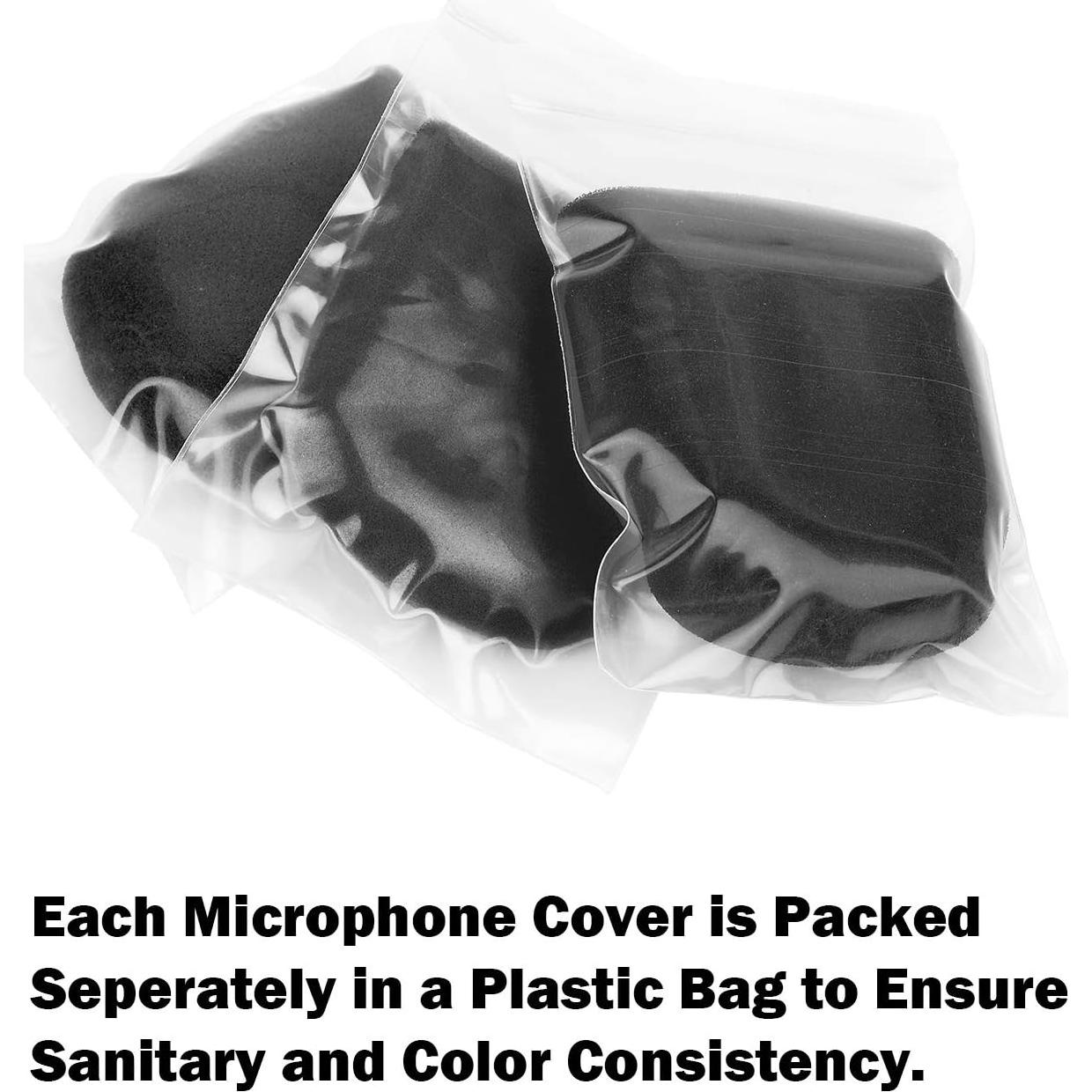 Cubiertas de Micrófono de Espuma ChromLives Paquete de 6