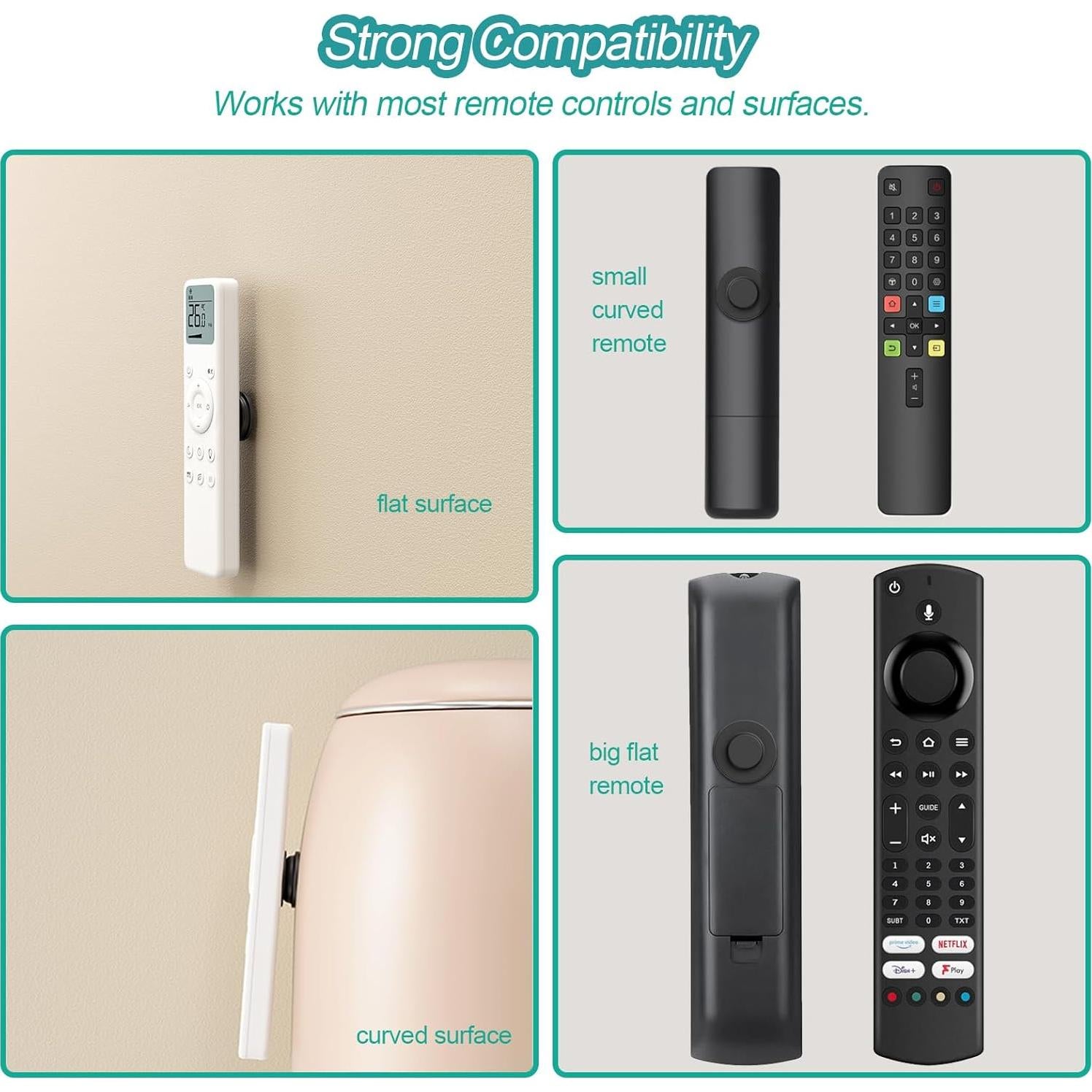 Soporte Magnético para Control Remoto Freewindo - Paquete de 5