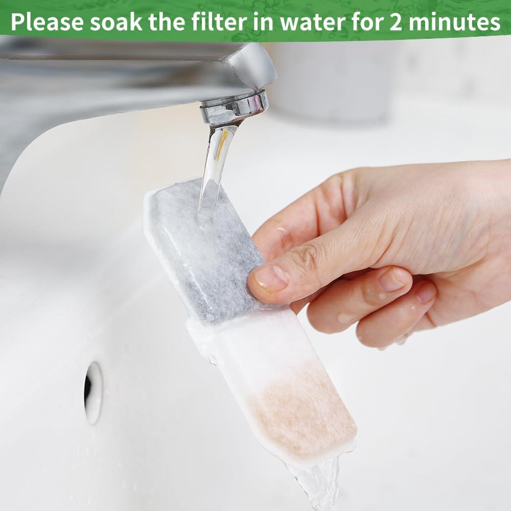 Filtros de agua para gatos DODOCAT, 8 unidades de carbón