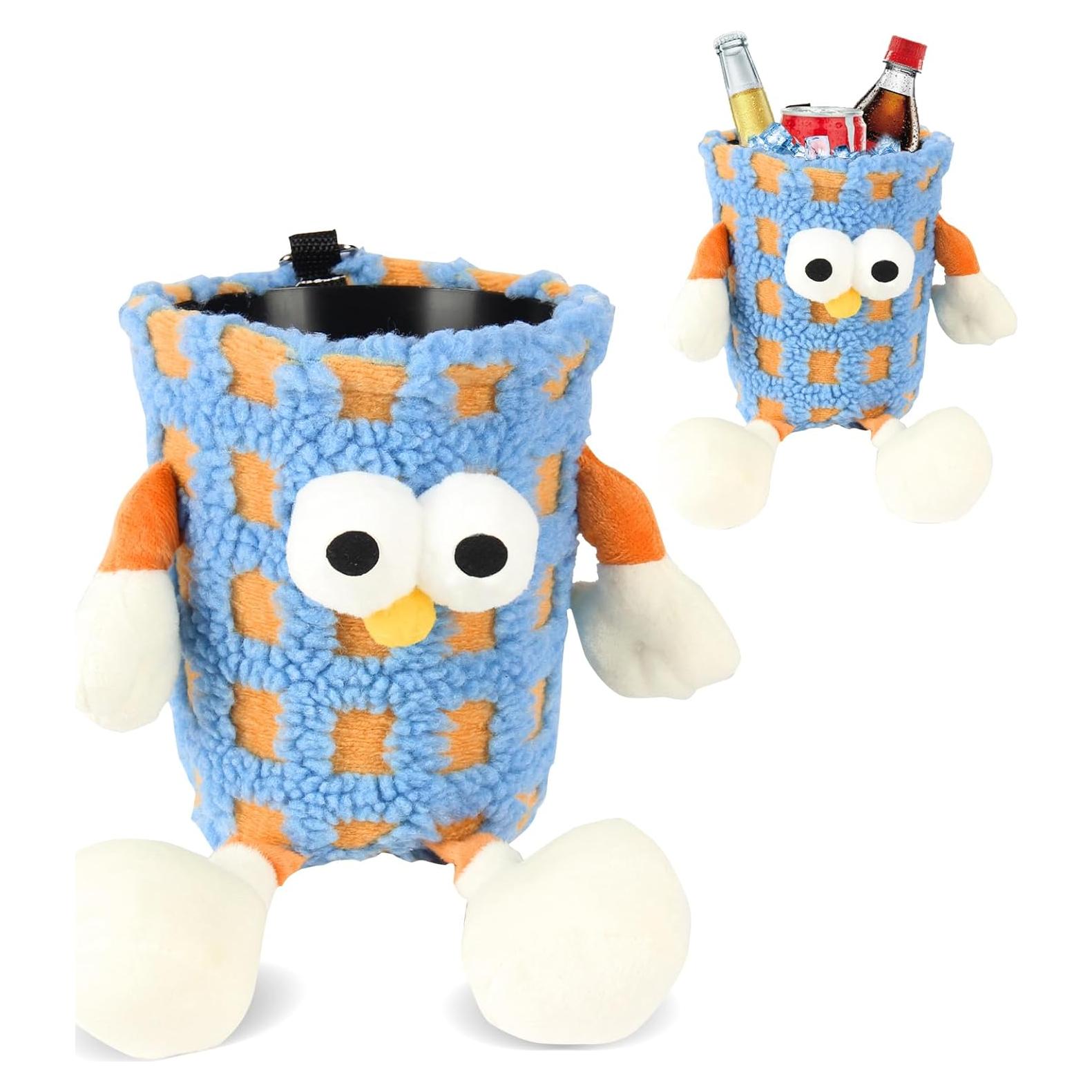 Basurero de Auto Gluebar Azul, Diseño de Monstruo, 300g