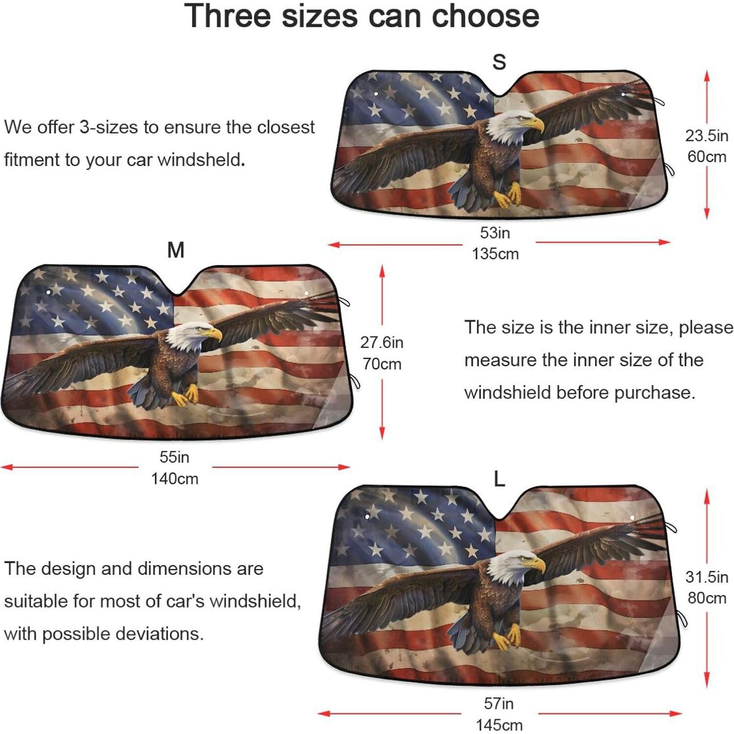 Sombra de Parabrisas ALAZA 139.7x70.1cm para Coche SUV