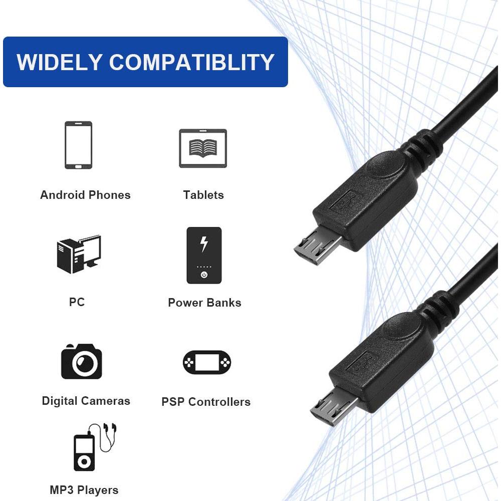 Cable divisor 2-en-1 USB a micro USB UCEC - Carga 2 dispositivos