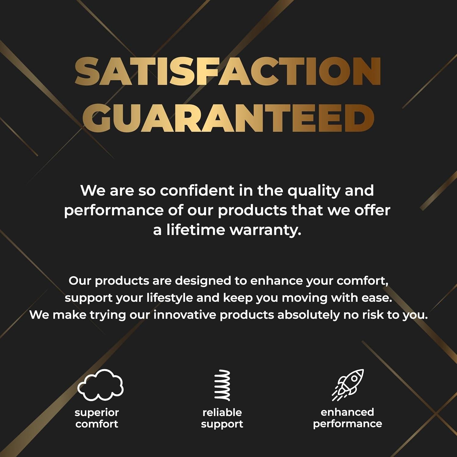 Calcetines de Compresión CopperJoint para Hombre y Mujer - Negro