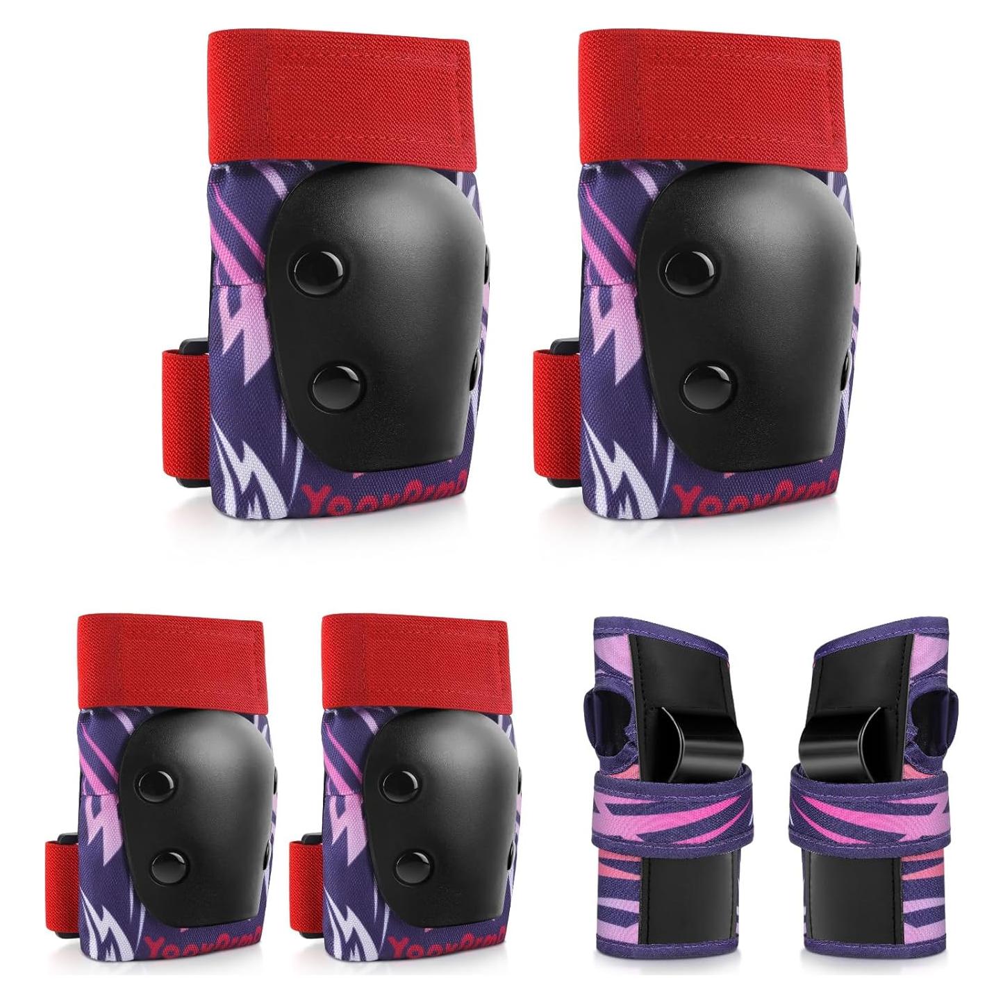 Conjunto de Rodilleras y Codilleras YOOXARMOR para Niños 3-8 Años