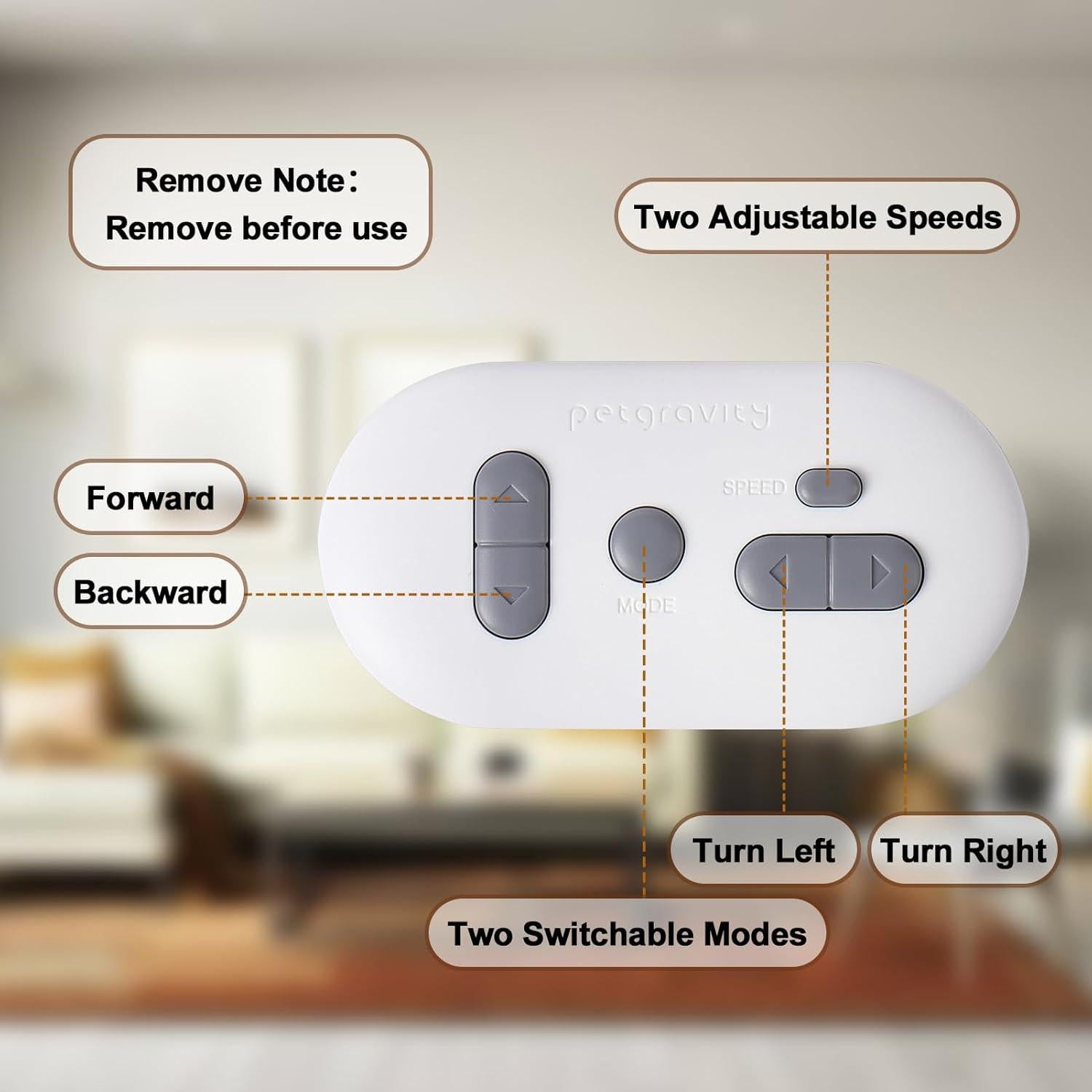 Juguete Interactivo para Gatos BABORUI H-402-2 Naranja