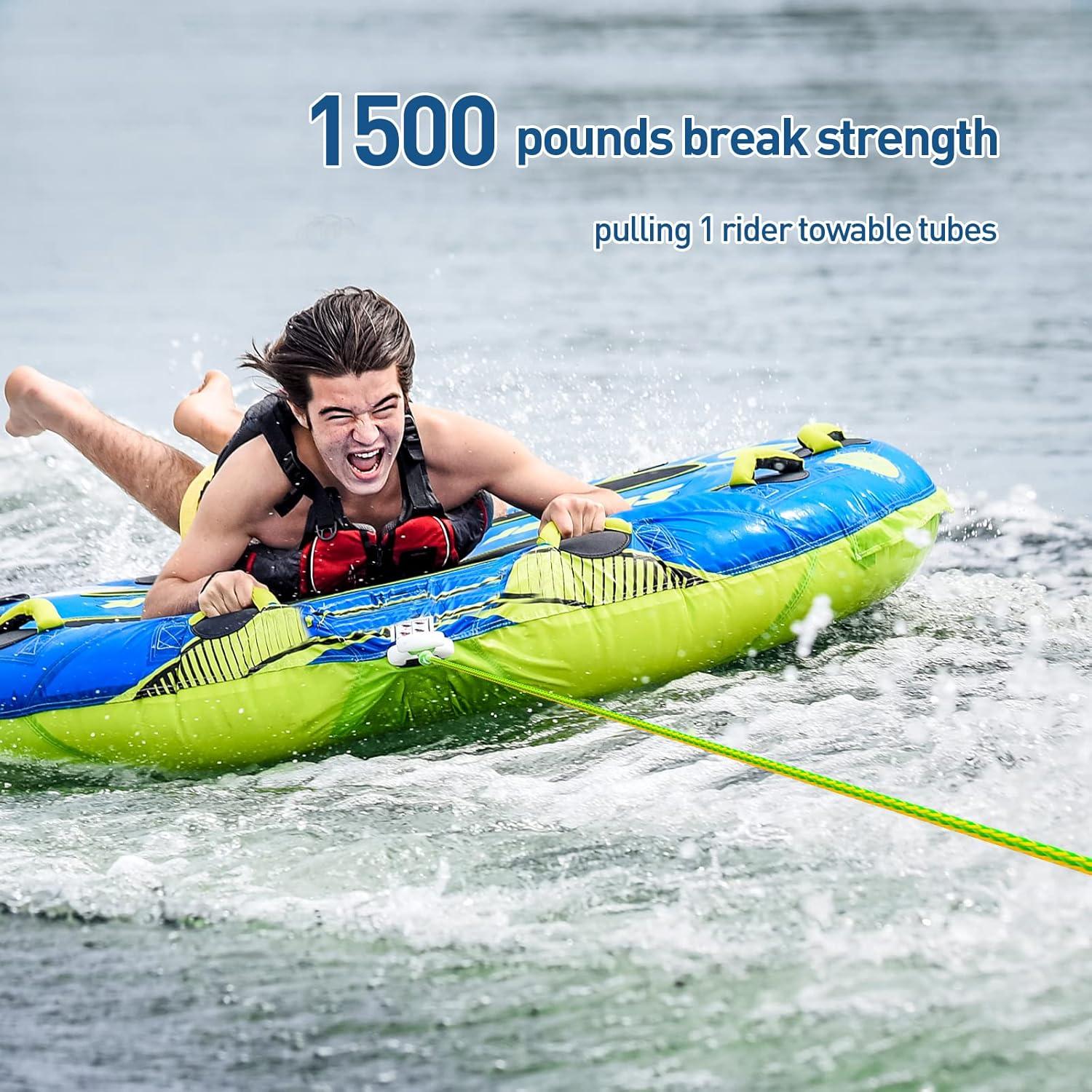 Cuerda de Remolque Botepon 18.29m para Tubing 1 Jinete