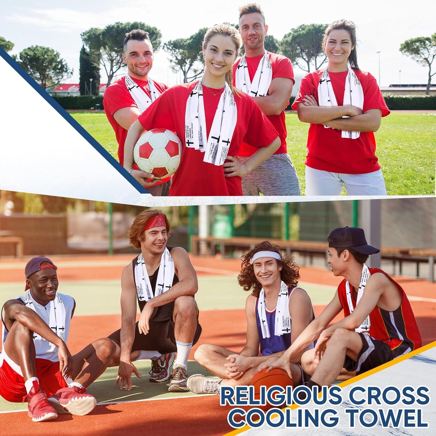 Toallas de Enfriamiento Peryiter 12 Unidades Microfibra 101.6x30.5cm