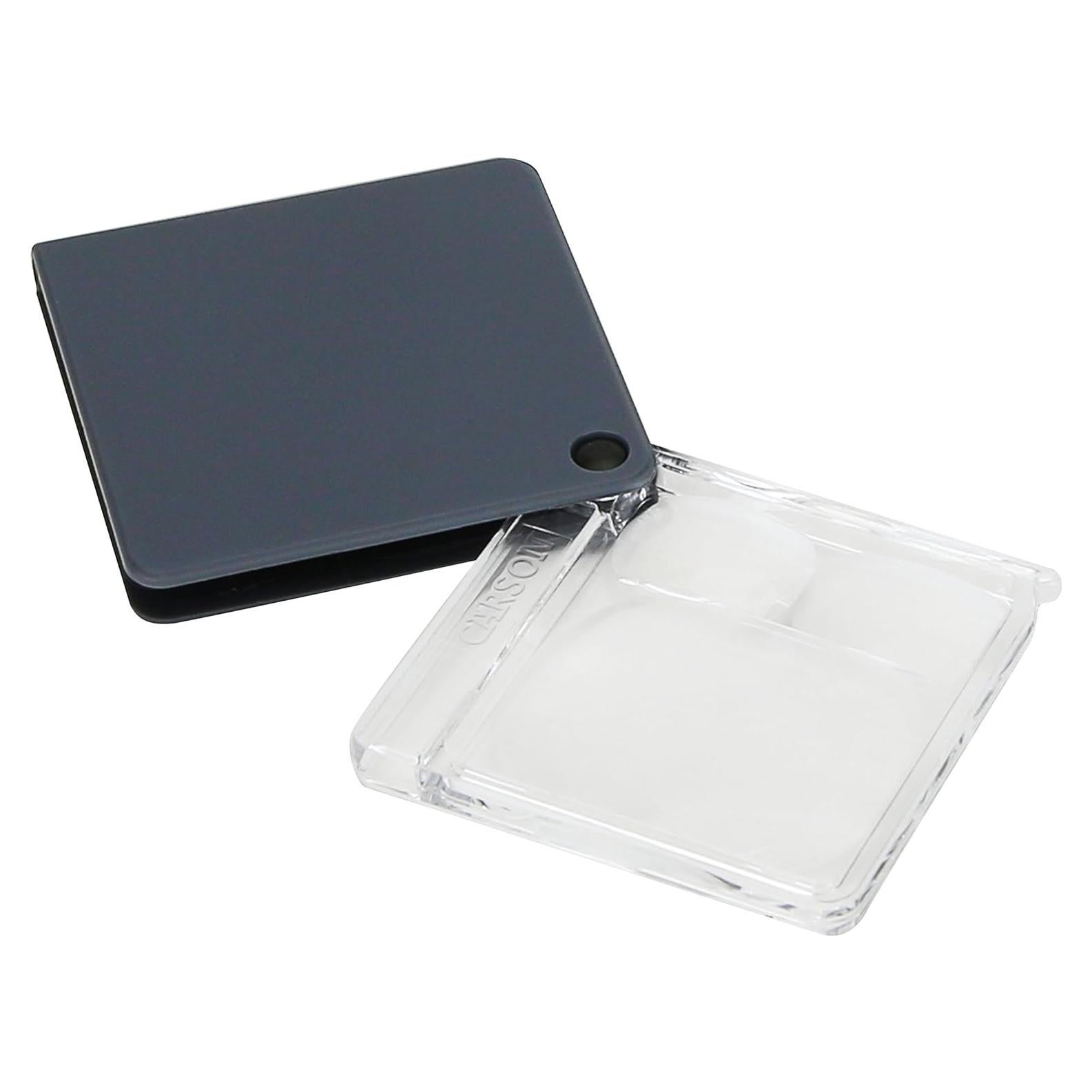 Lupa Plegable Carson MagniFlip Plus 2.5x/5x/7x - Set de 4