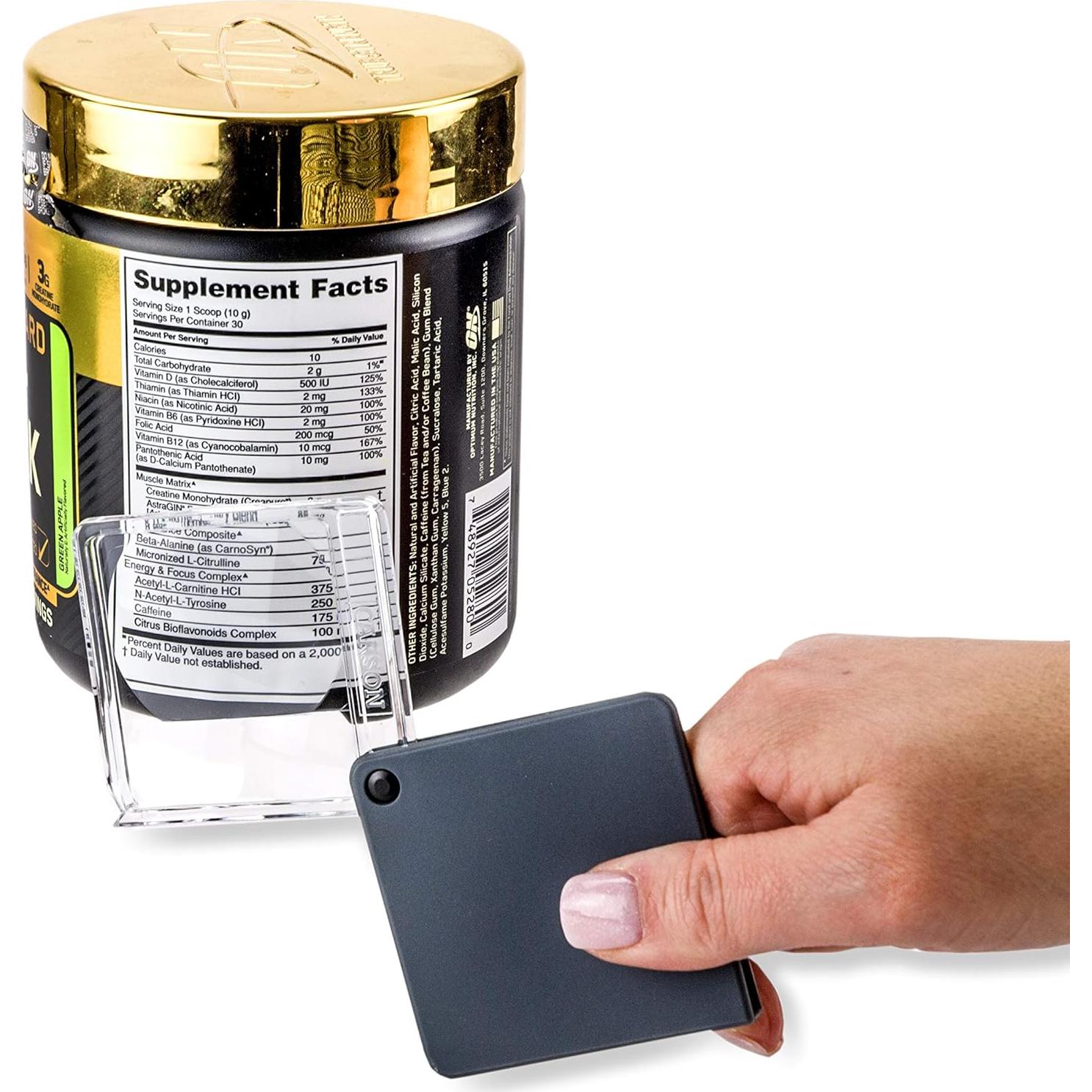 Lupa Plegable Carson MagniFlip Plus 2.5x/5x/7x - Set de 4