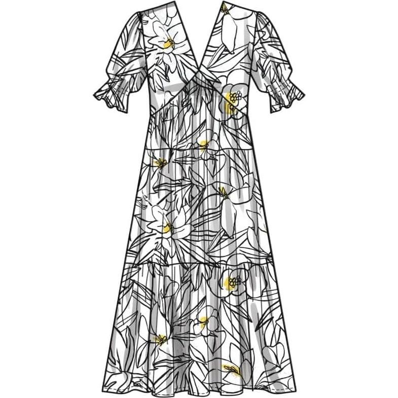 Patrón de Costura Simplicity S9702 para Vestido Imperio V