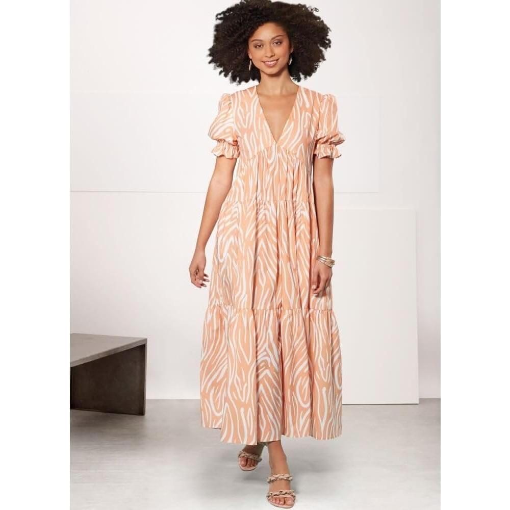 Patrón de Costura Simplicity S9702 para Vestido Imperio V