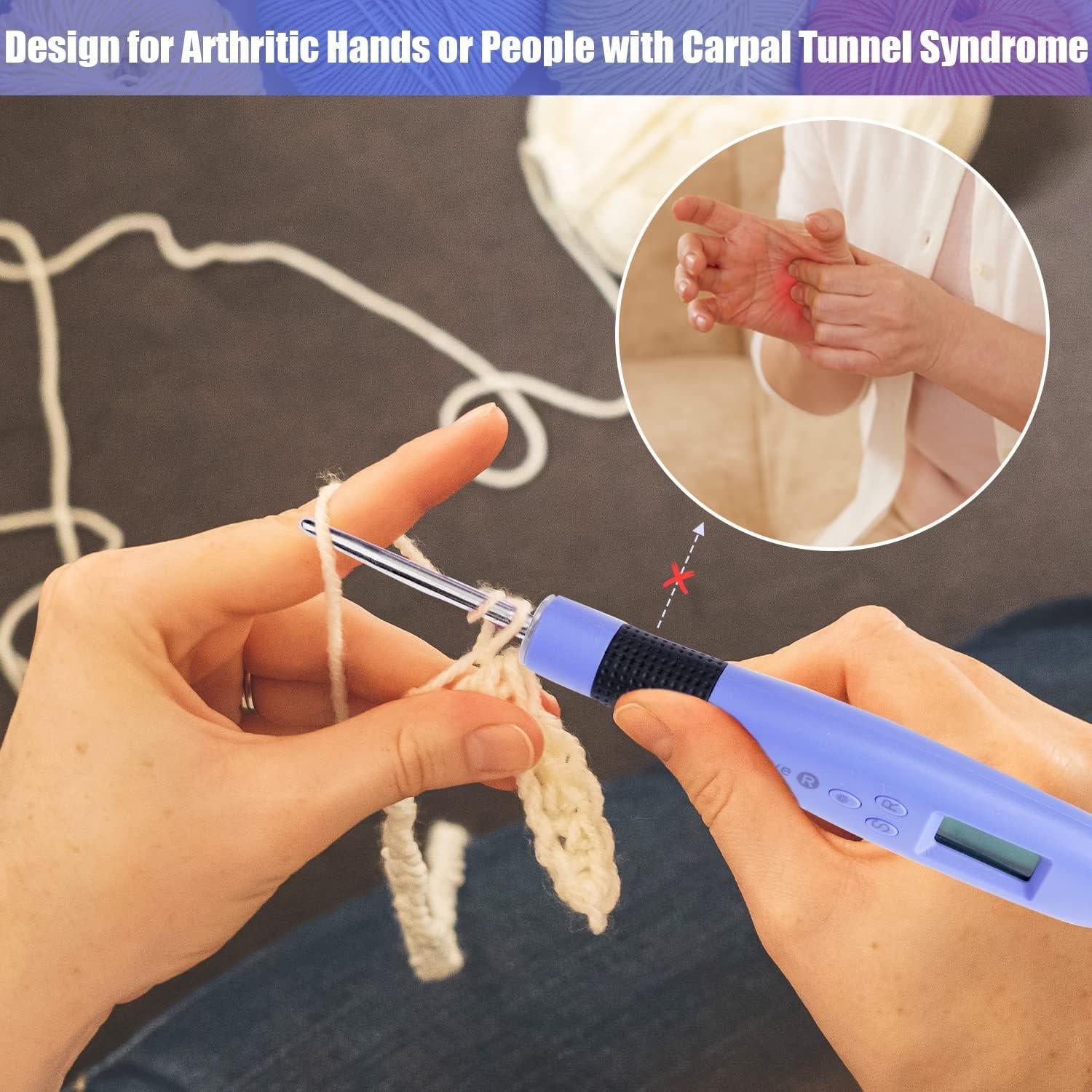 Juego de Ganchillos Iluminados Transplantar 12 Tamaños LED