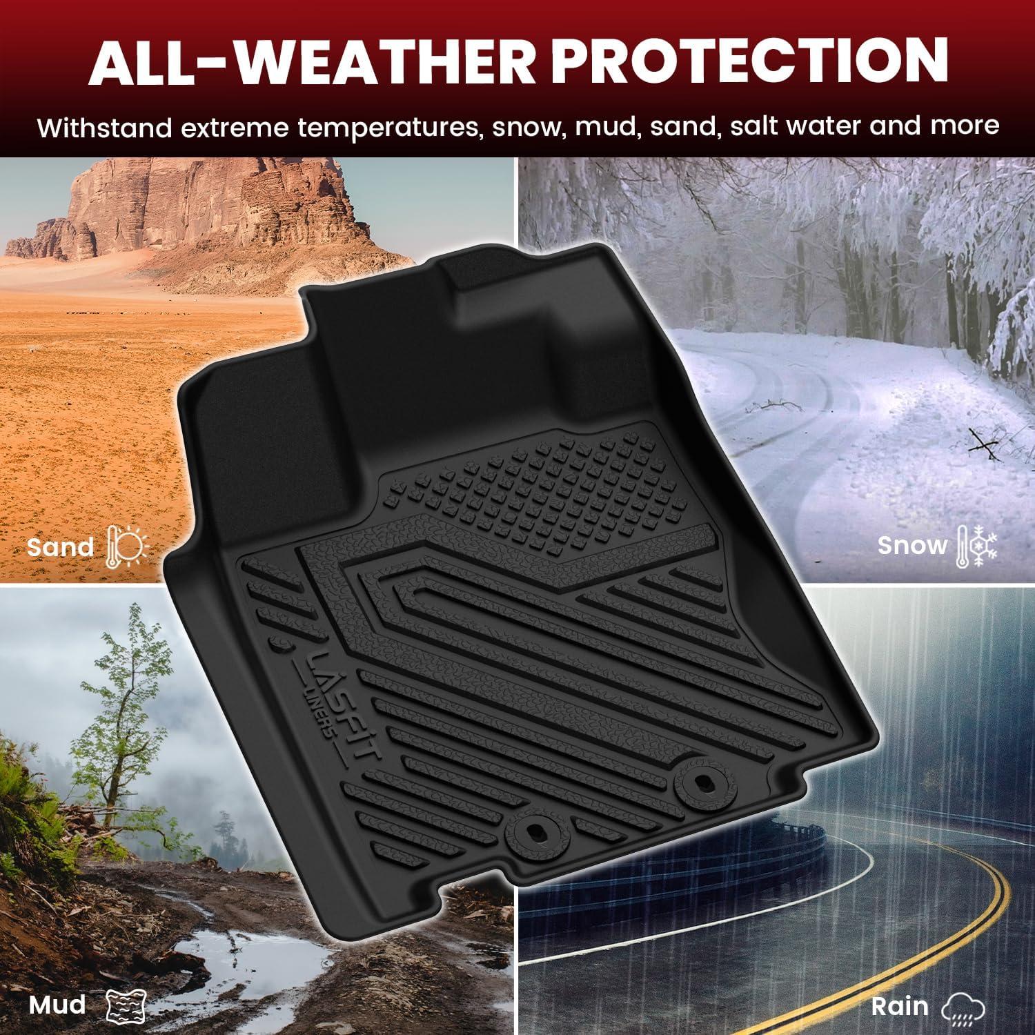 Alfombrillas LASFIT para Nissan Pathfinder 2013-2020 y QX60 2014-2021