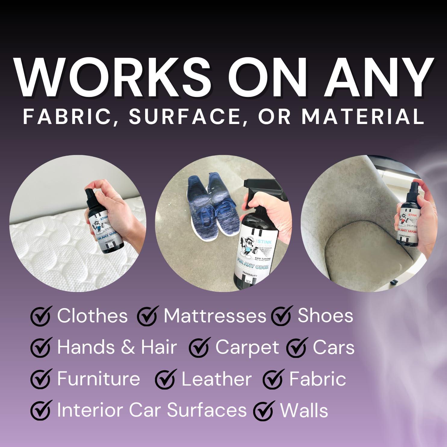 Spray Eliminador de Olores OAM Solutions 0.12L y 0.47L