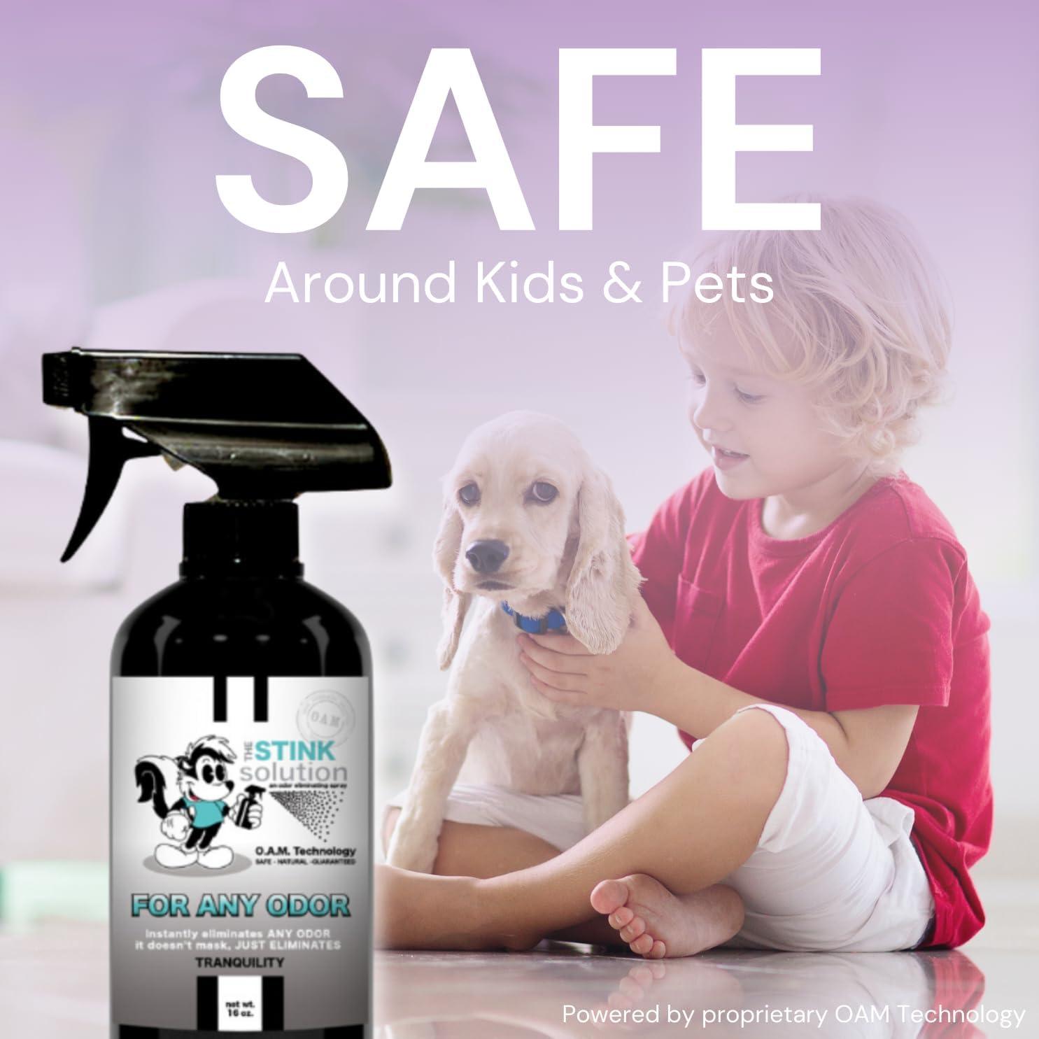 Spray Eliminador de Olores OAM Solutions 0.12L y 0.47L