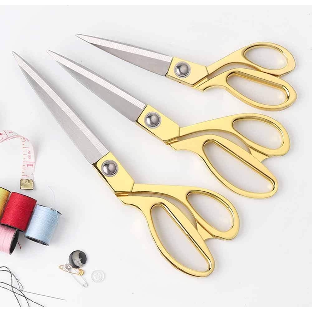 Tijeras de Sastre SUNLAND 28 cm Acero Inoxidable Dorado