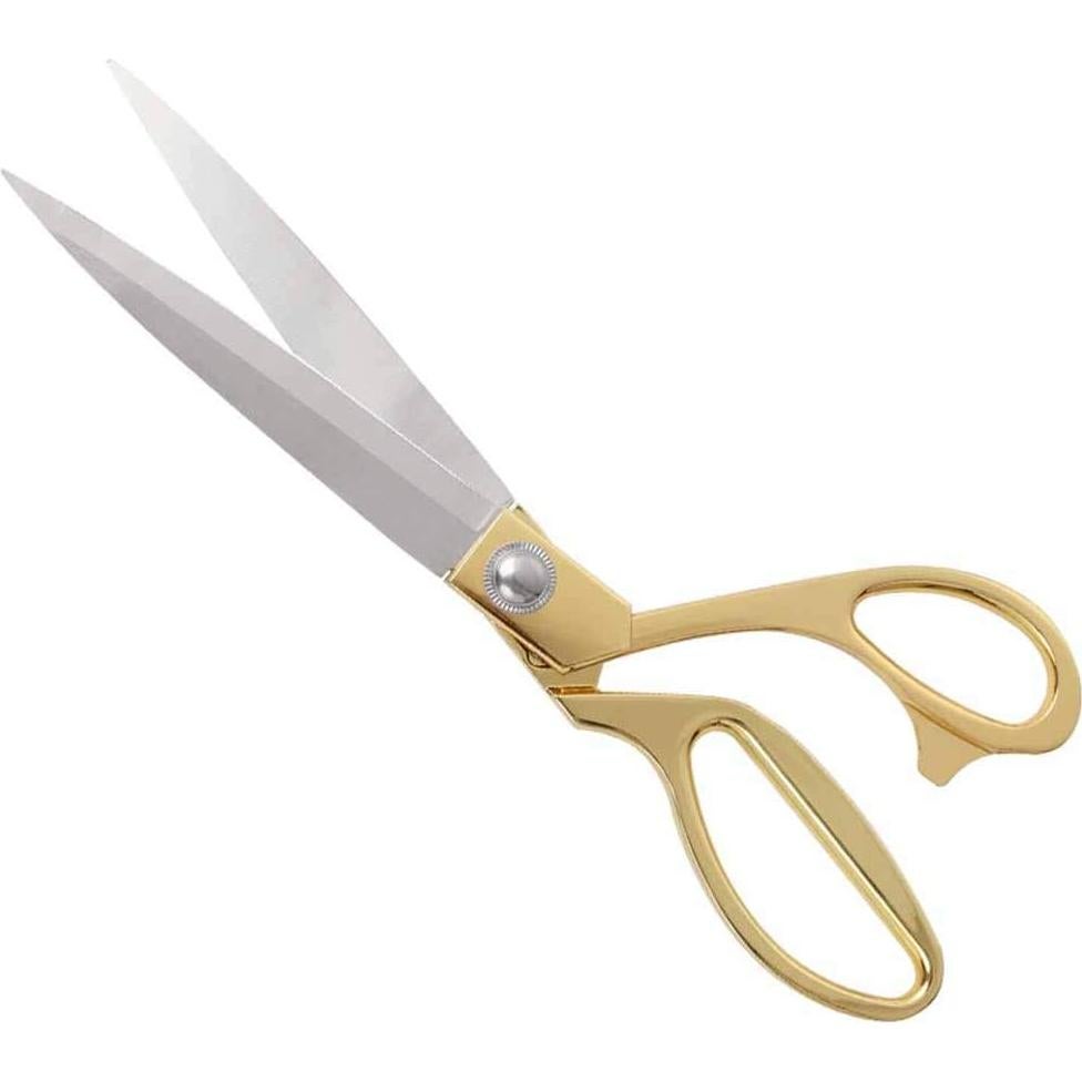 Tijeras de Sastre SUNLAND 28 cm Acero Inoxidable Dorado