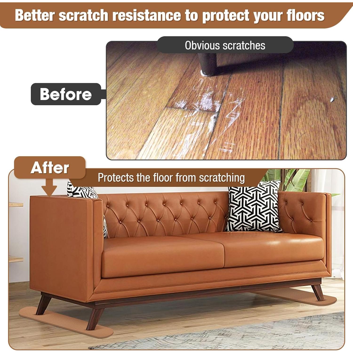 Almohadillas antideslizantes Buzzlett para muebles - 4 unidades