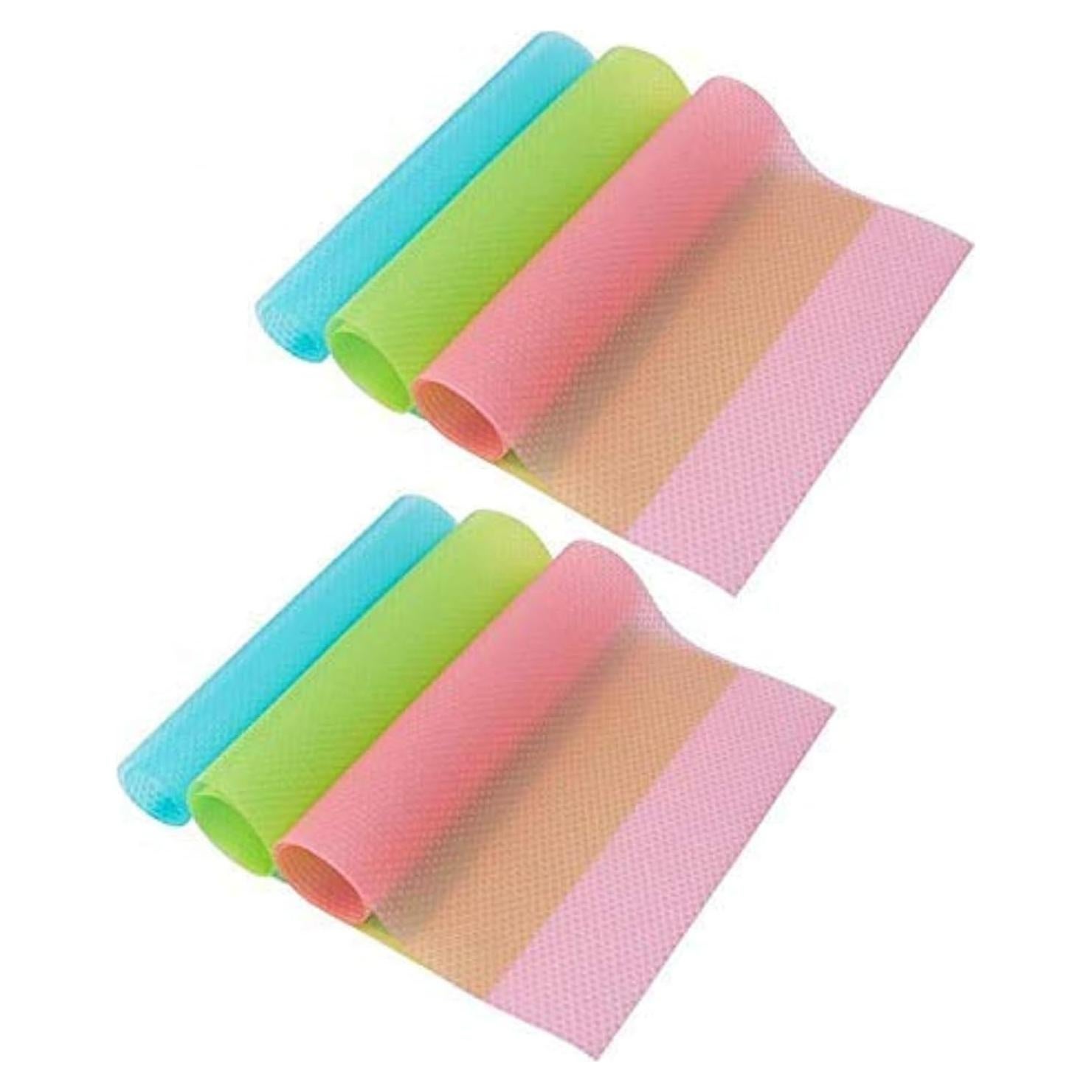 Alfombrillas de Refrigerador Sulimy 6PCS Multicolor 45x30cm