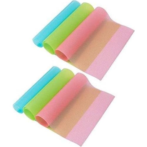 Alfombrillas de Refrigerador Sulimy 6PCS Multicolor 45x30cm