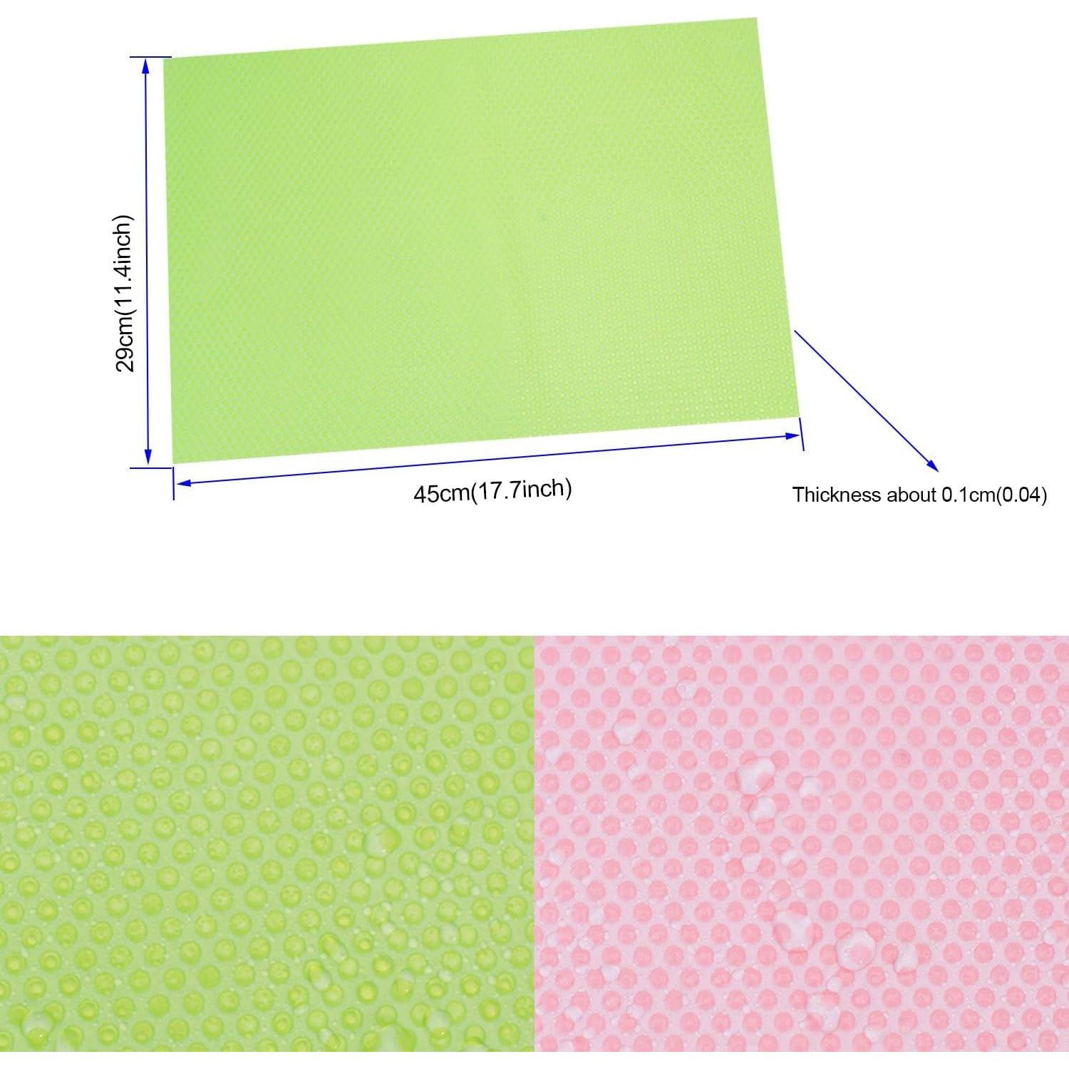 Alfombrillas de Refrigerador Sulimy 6PCS Multicolor 45x30cm