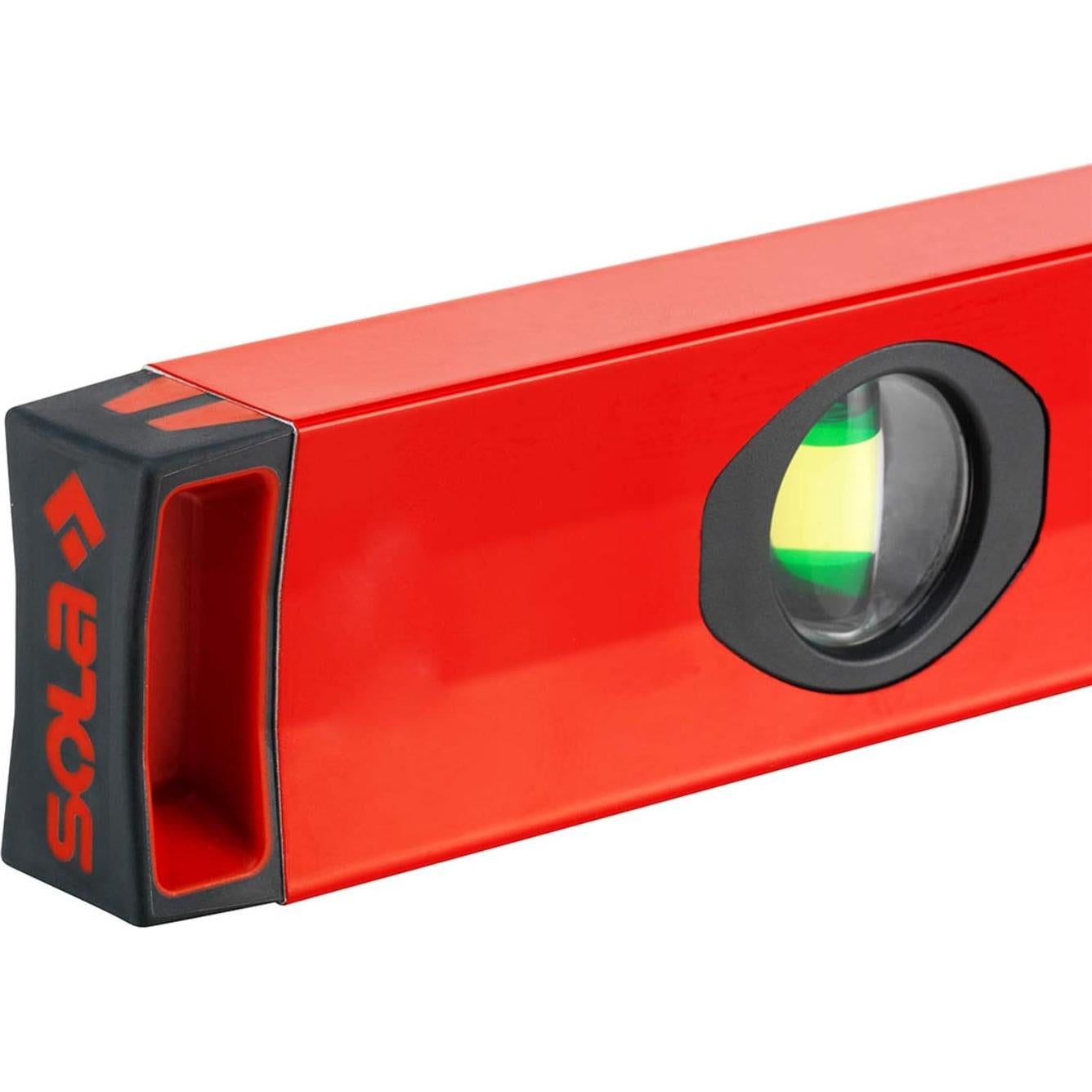 Nivel de Burbuja SOLA LSX10 de Aluminio 25.4 cm Rojo